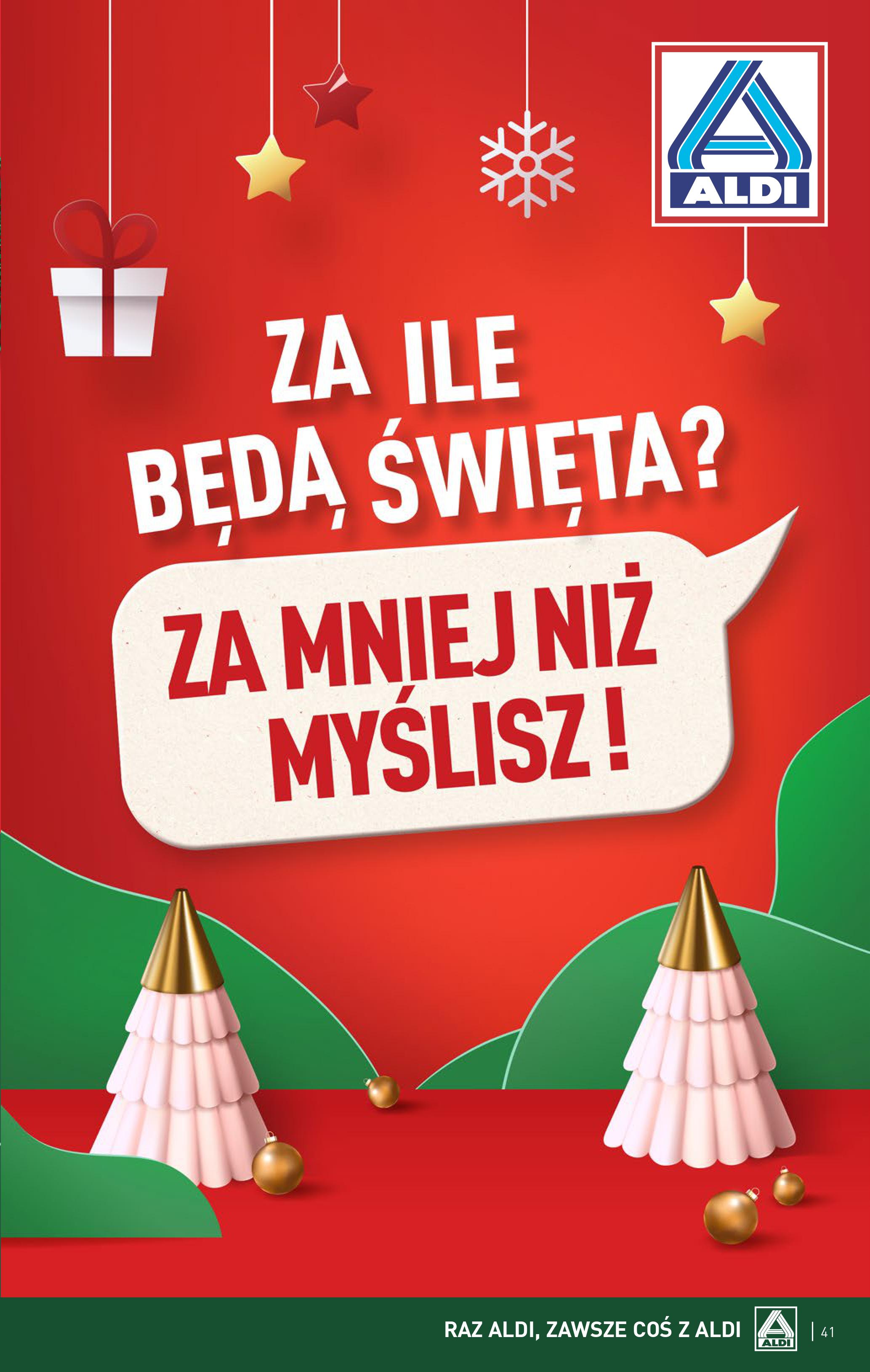 Aldi gazetka ważna od 27.11.2023 do 02.12.2023 strona 41