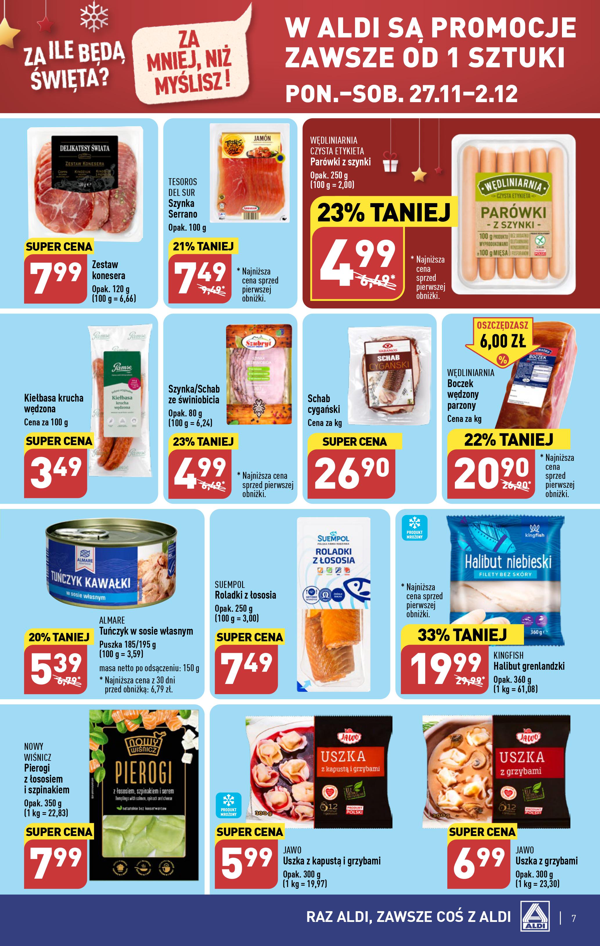Aldi gazetka ważna od 27.11.2023 do 02.12.2023 strona 7