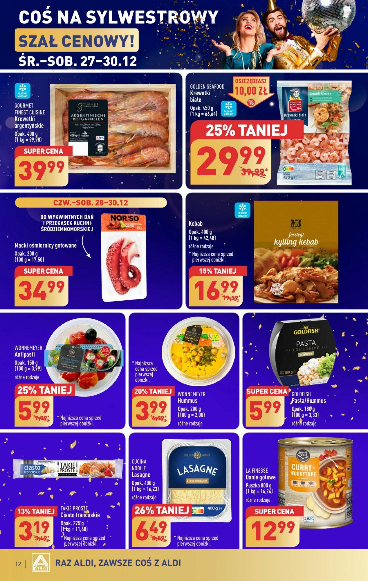 Aldi Gazetka ważna od 27.12.2023 do 30.12.2023 strona 12