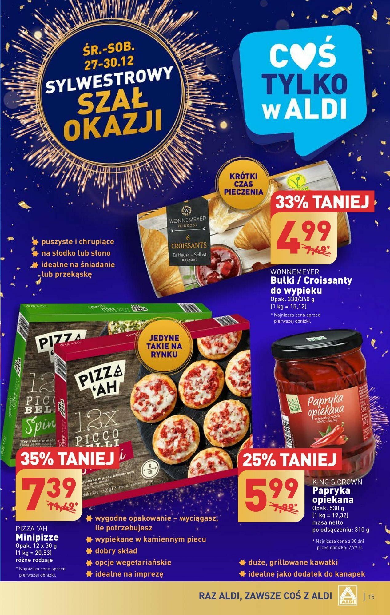 Aldi Gazetka ważna od 27.12.2023 do 30.12.2023 strona 15
