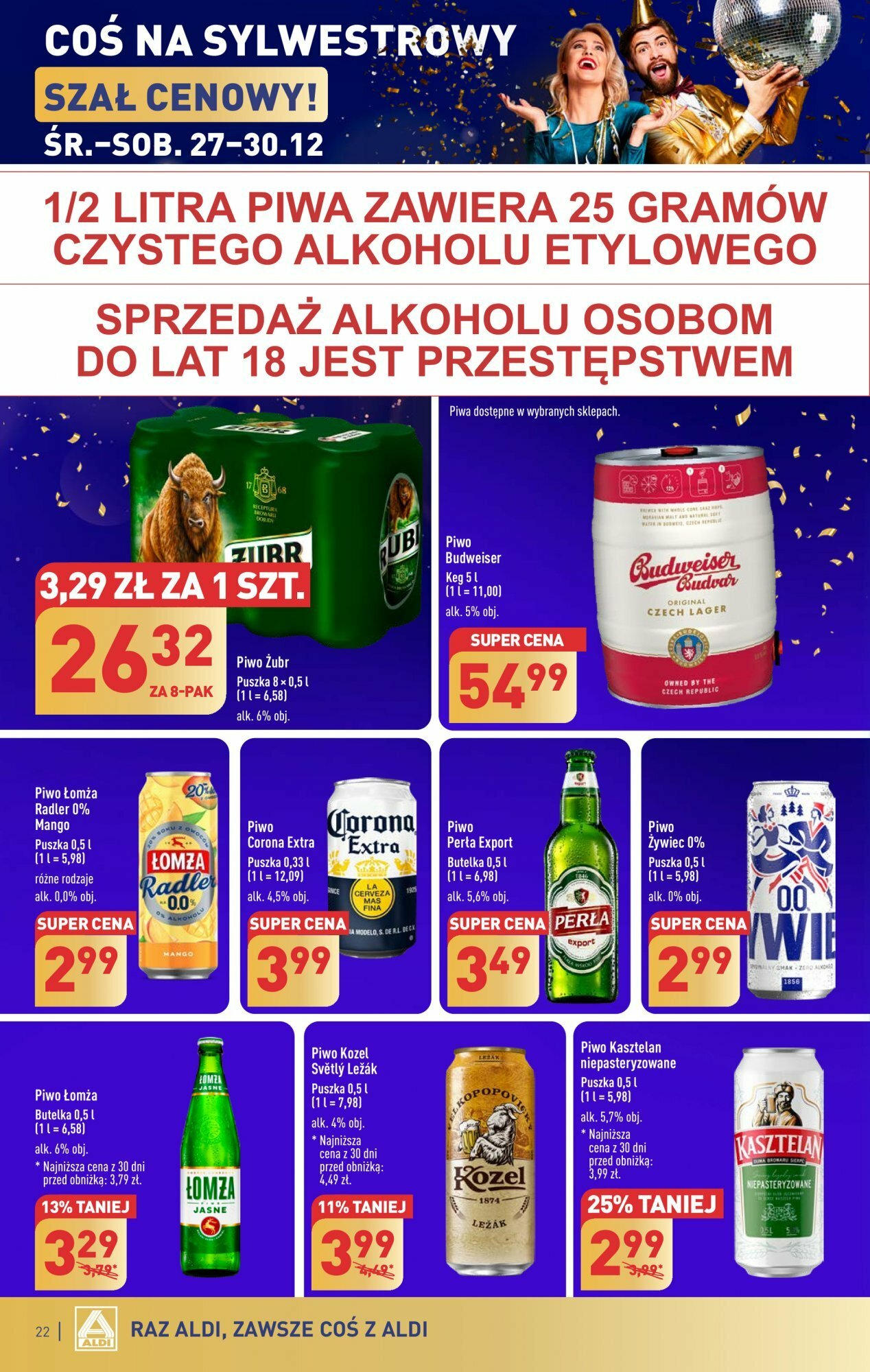 Aldi Gazetka ważna od 27.12.2023 do 30.12.2023 strona 22
