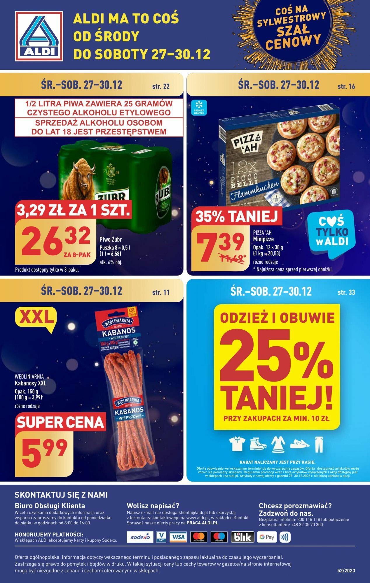 Aldi Gazetka ważna od 27.12.2023 do 30.12.2023 strona 34