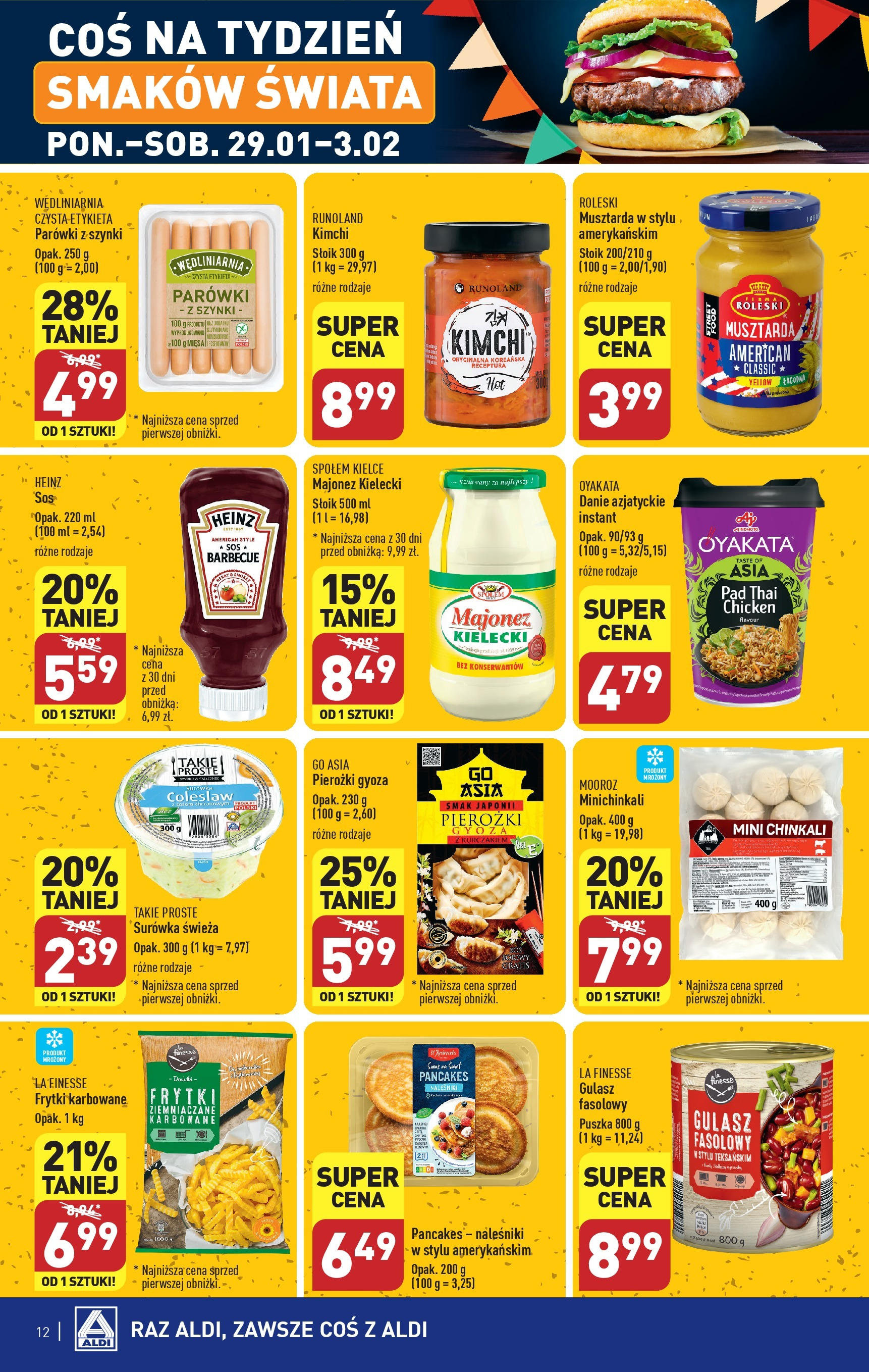 Aldi Gazetka ważna od 28.01.2024 do 31.01.2024 strona 12