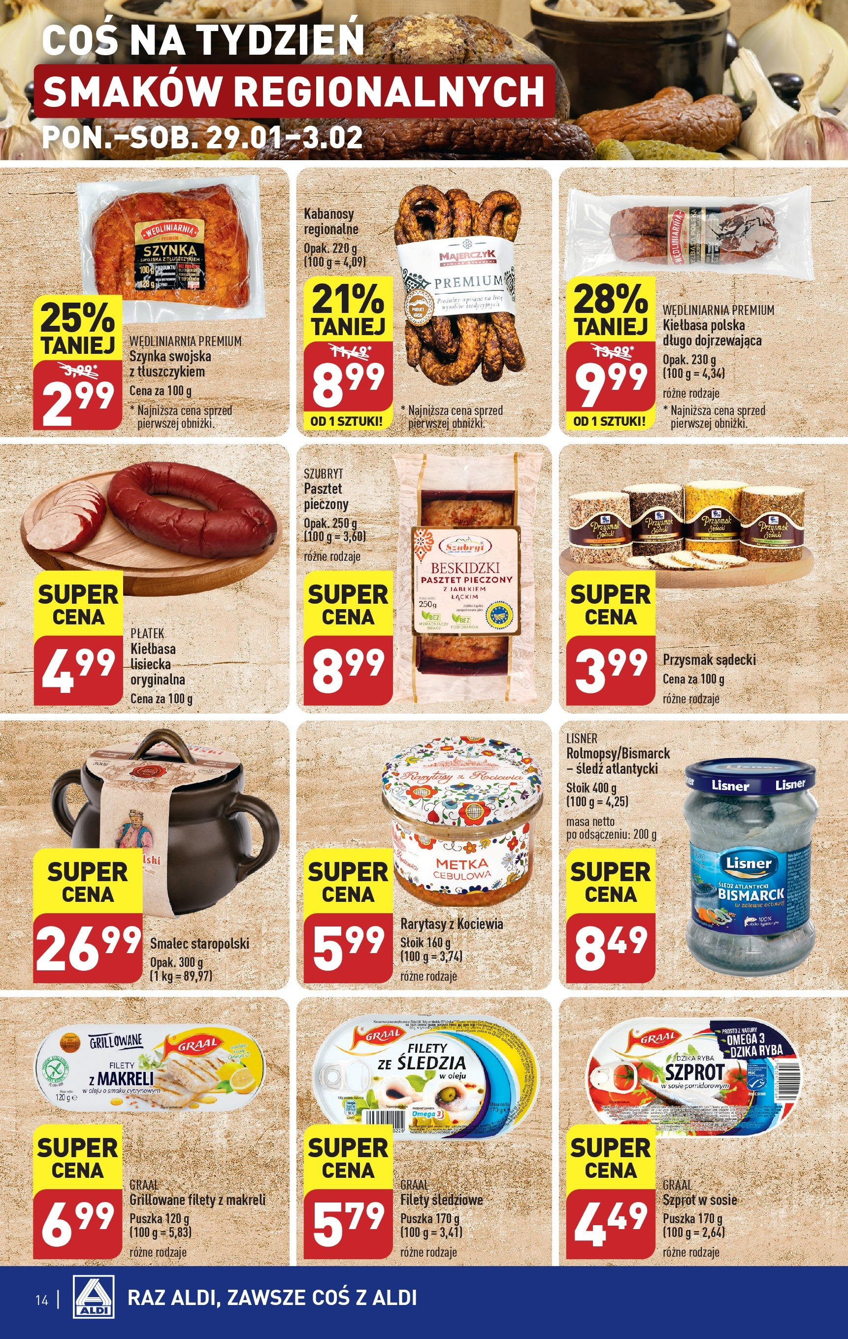 Aldi Gazetka ważna od 28.01.2024 do 31.01.2024 strona 14