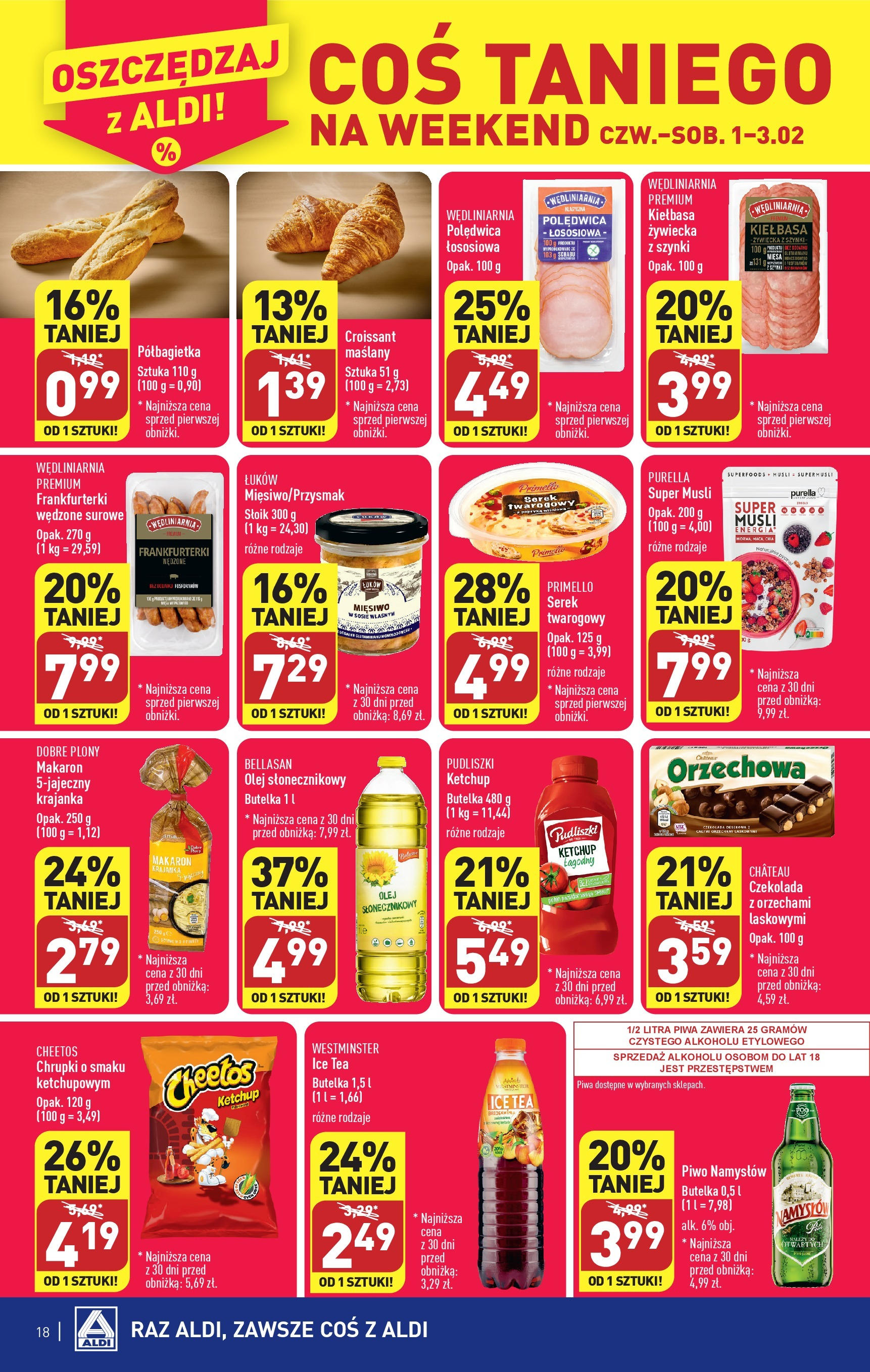 Aldi Gazetka ważna od 28.01.2024 do 31.01.2024 strona 18