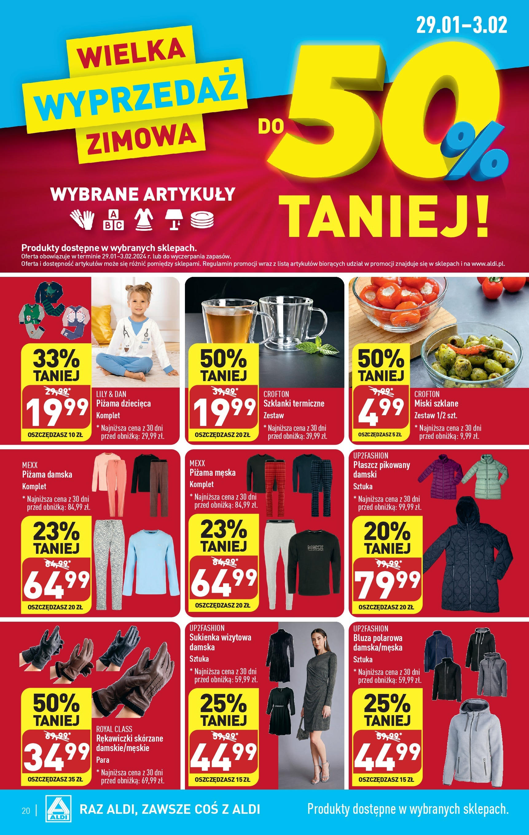Aldi Gazetka ważna od 28.01.2024 do 31.01.2024 strona 20