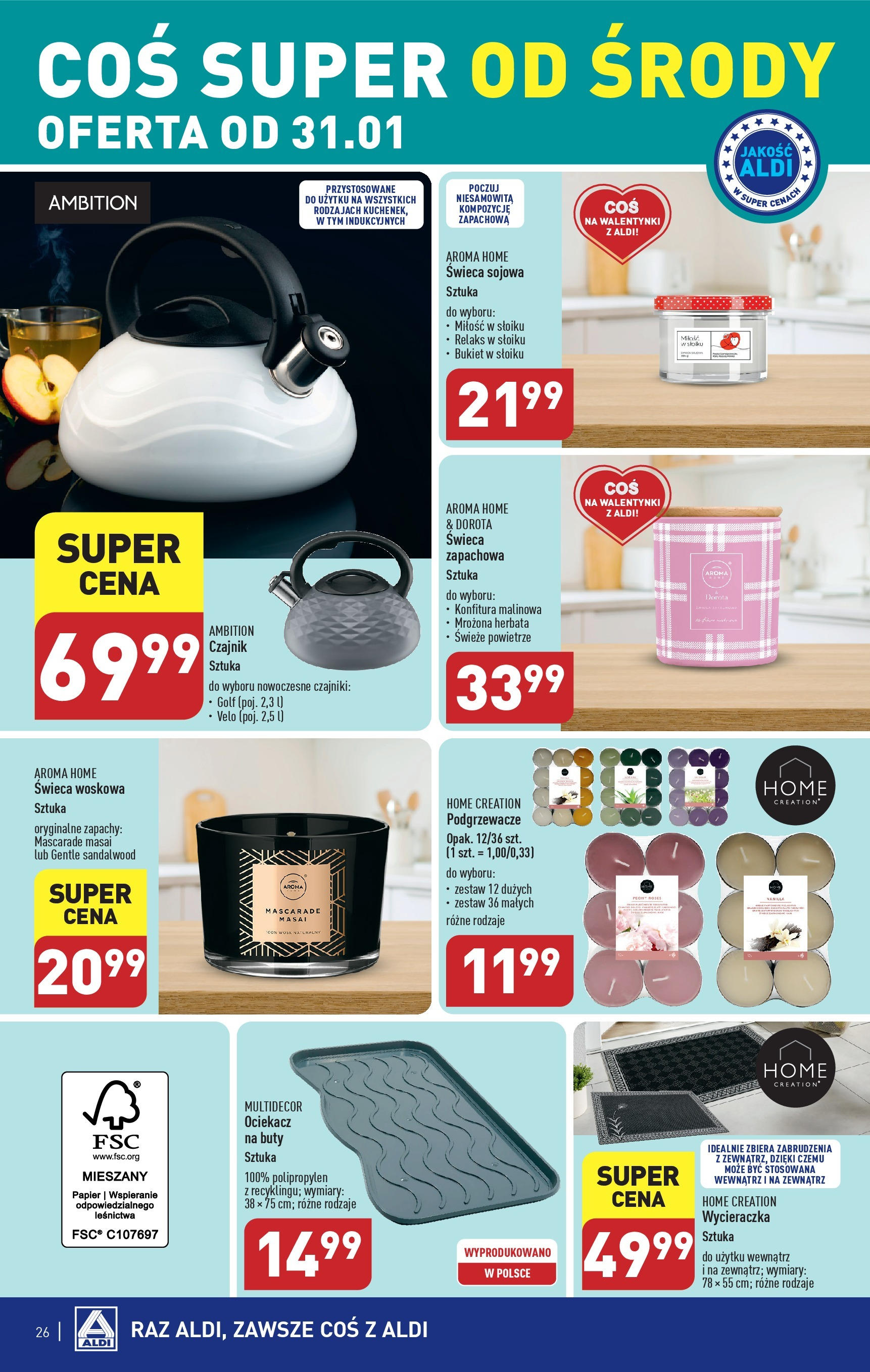 Aldi Gazetka ważna od 28.01.2024 do 31.01.2024 strona 26