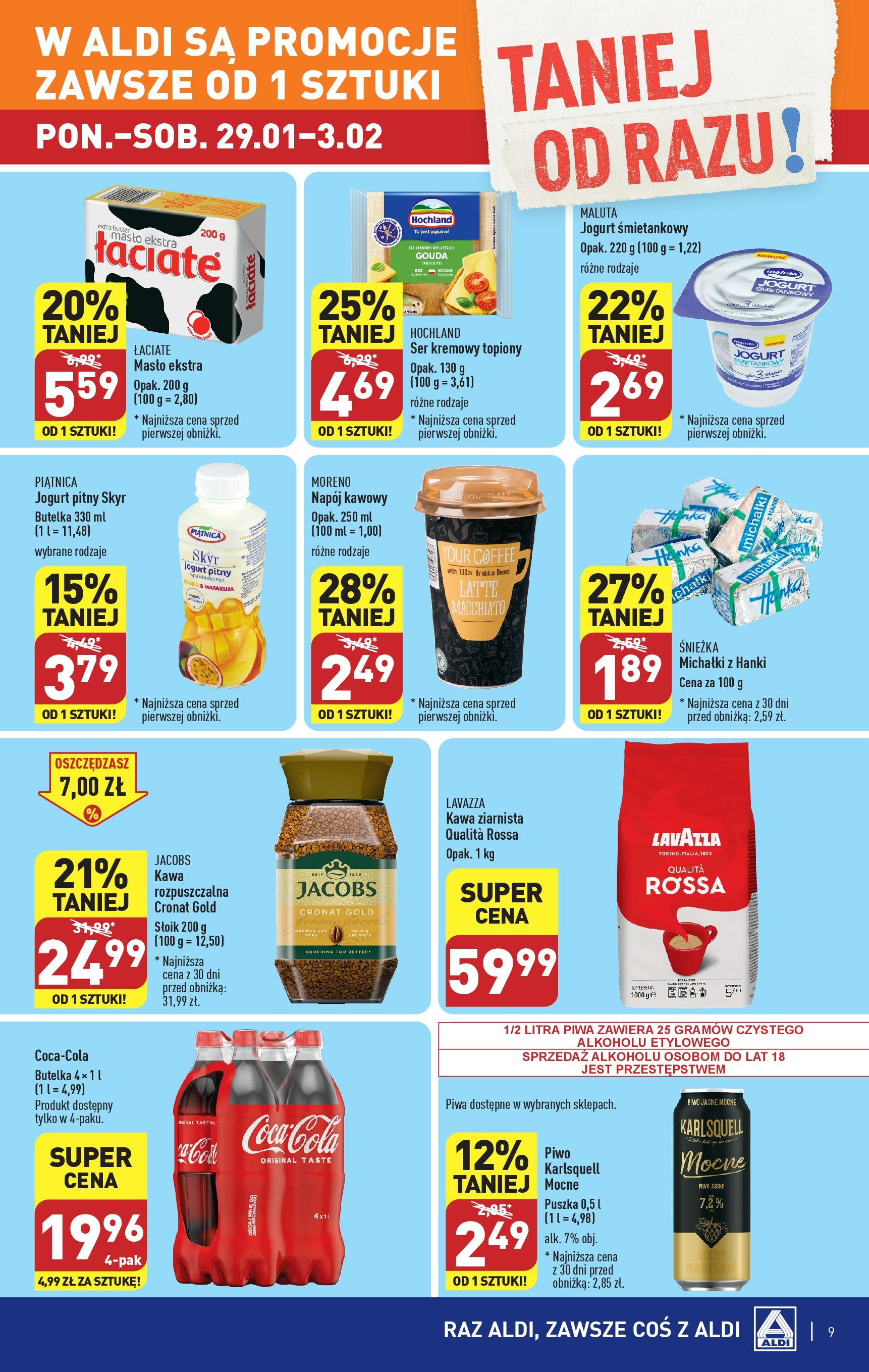 Aldi Gazetka ważna od 28.01.2024 do 31.01.2024 strona 9