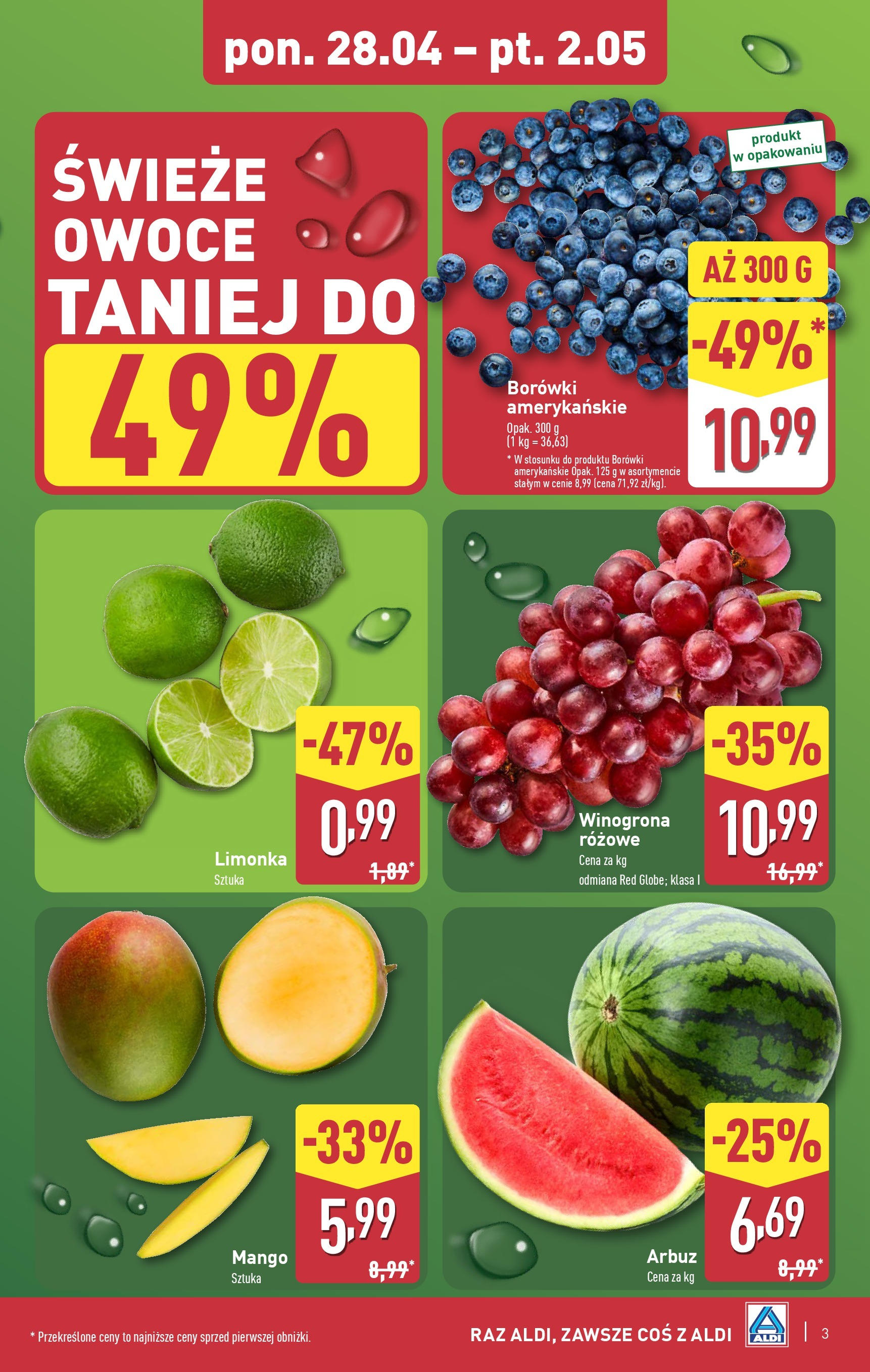 Aldi Gazetka ważna od  28.04.2025 do 02.05.2025 strona 3