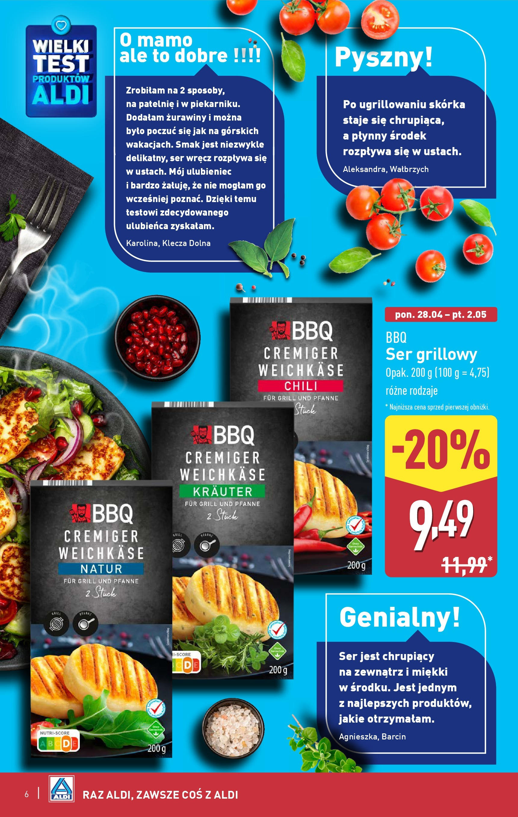 Aldi Gazetka ważna od  28.04.2025 do 02.05.2025 strona 6