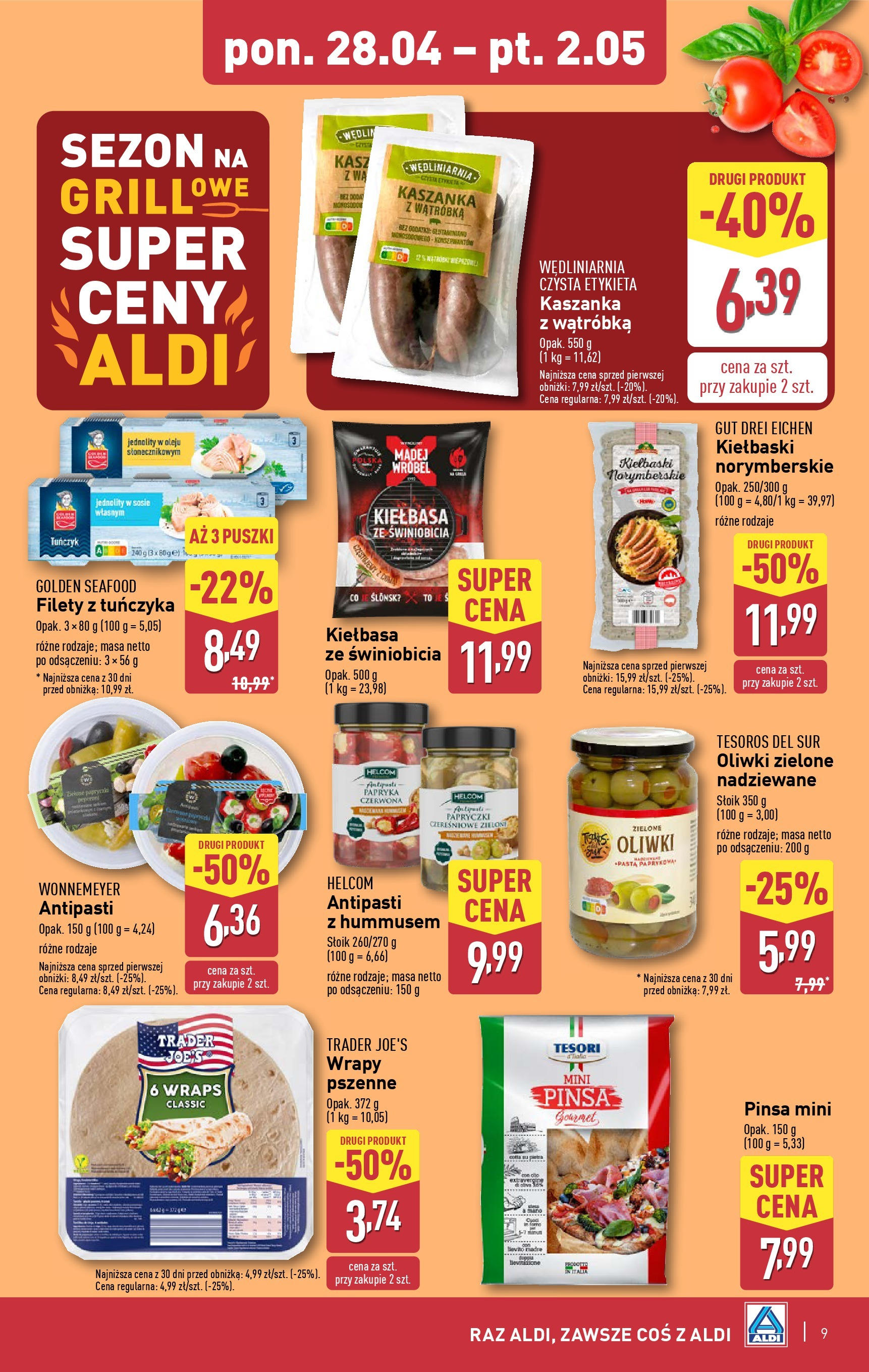 Aldi Gazetka ważna od  28.04.2025 do 02.05.2025 strona 9