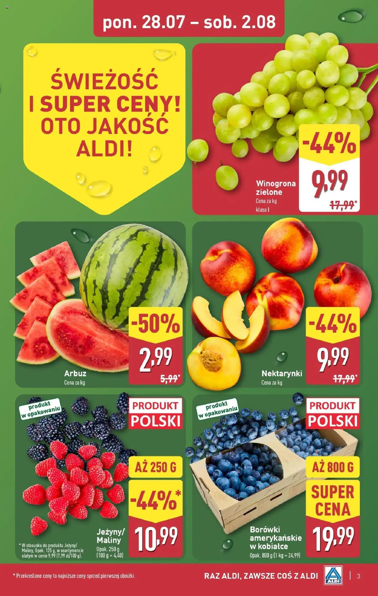 Aldi Gazetka ważna od  28.07.2025 do 02.08.2025 strona 3