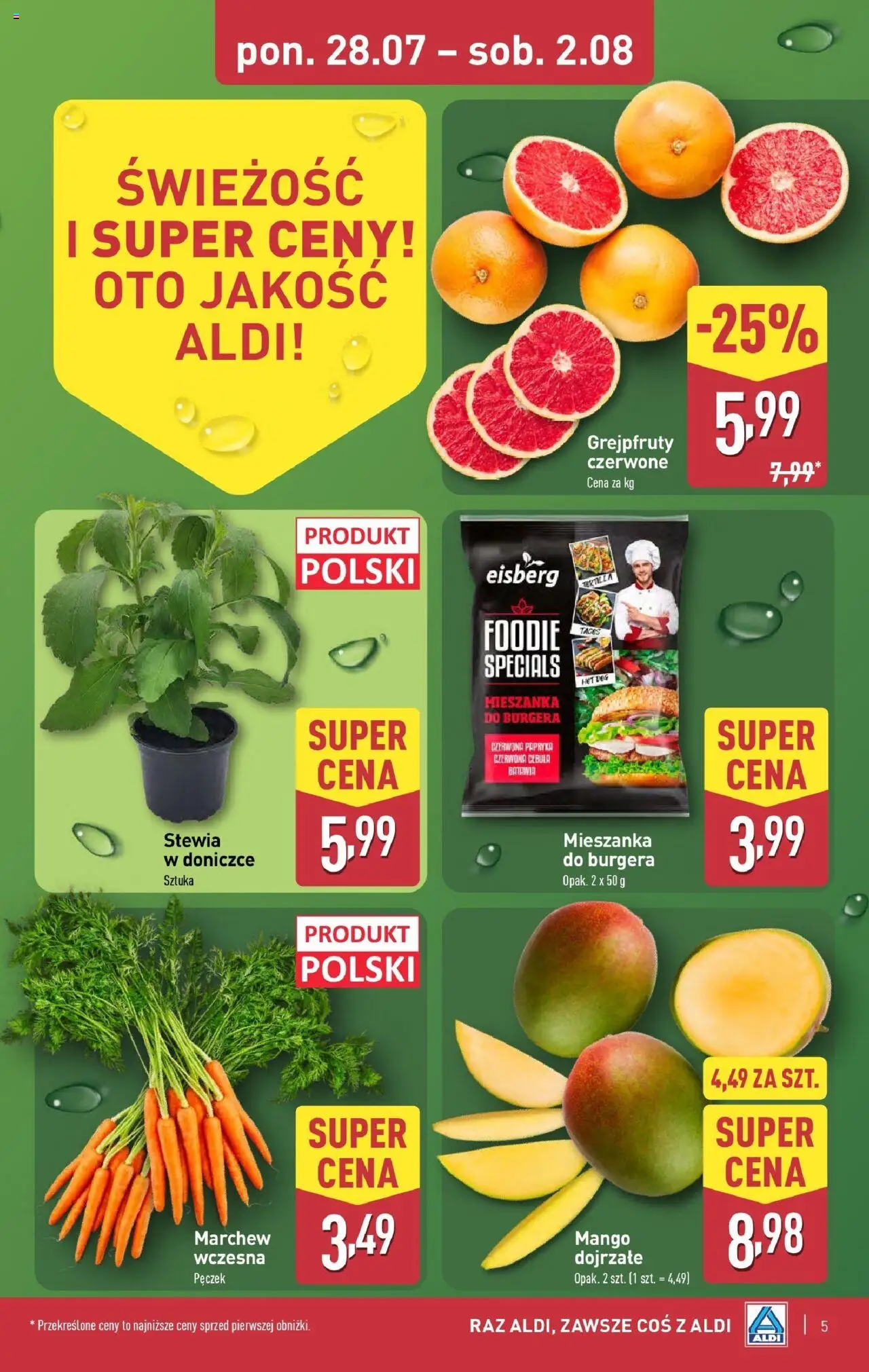 Aldi Gazetka ważna od  28.07.2025 do 02.08.2025 strona 5