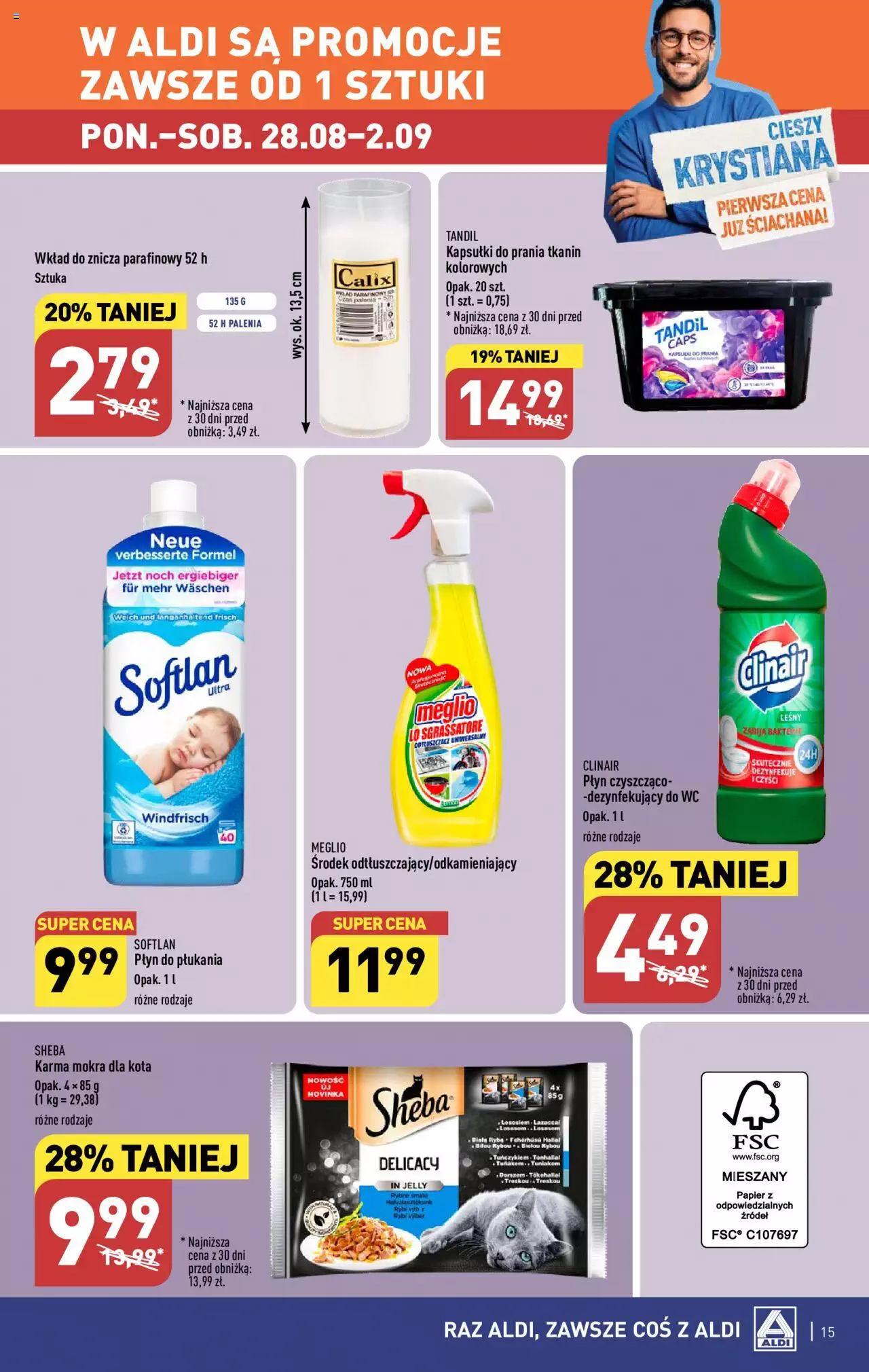 Aldi Gazetka ważna od 28.08.2023 do 02.09.2023 strona 15