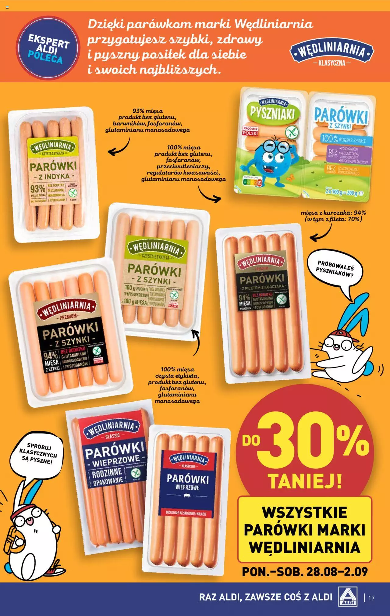 Aldi Gazetka ważna od 28.08.2023 do 02.09.2023 strona 17
