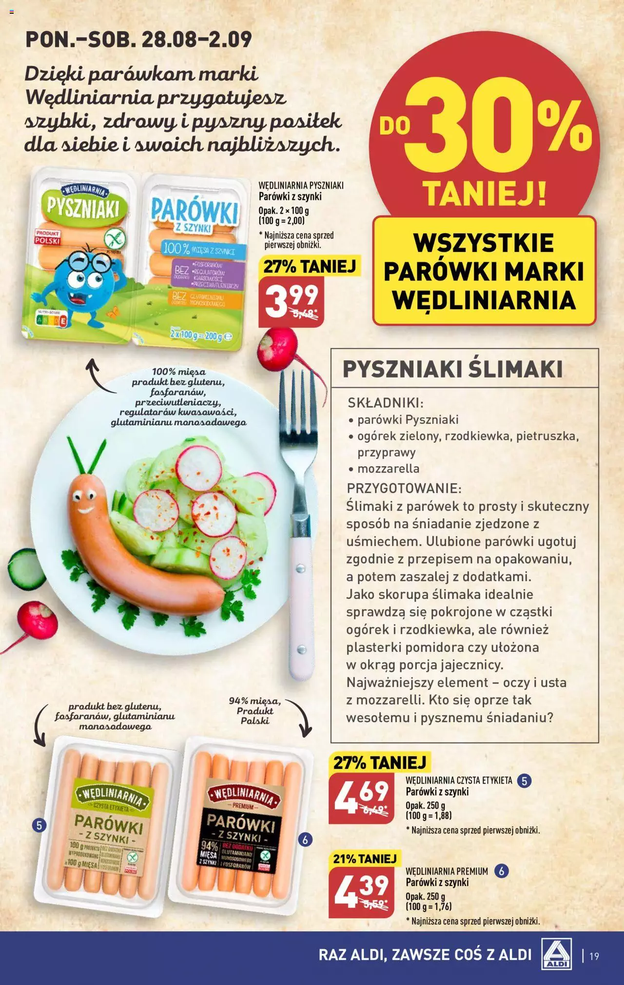 Aldi Gazetka ważna od 28.08.2023 do 02.09.2023 strona 19