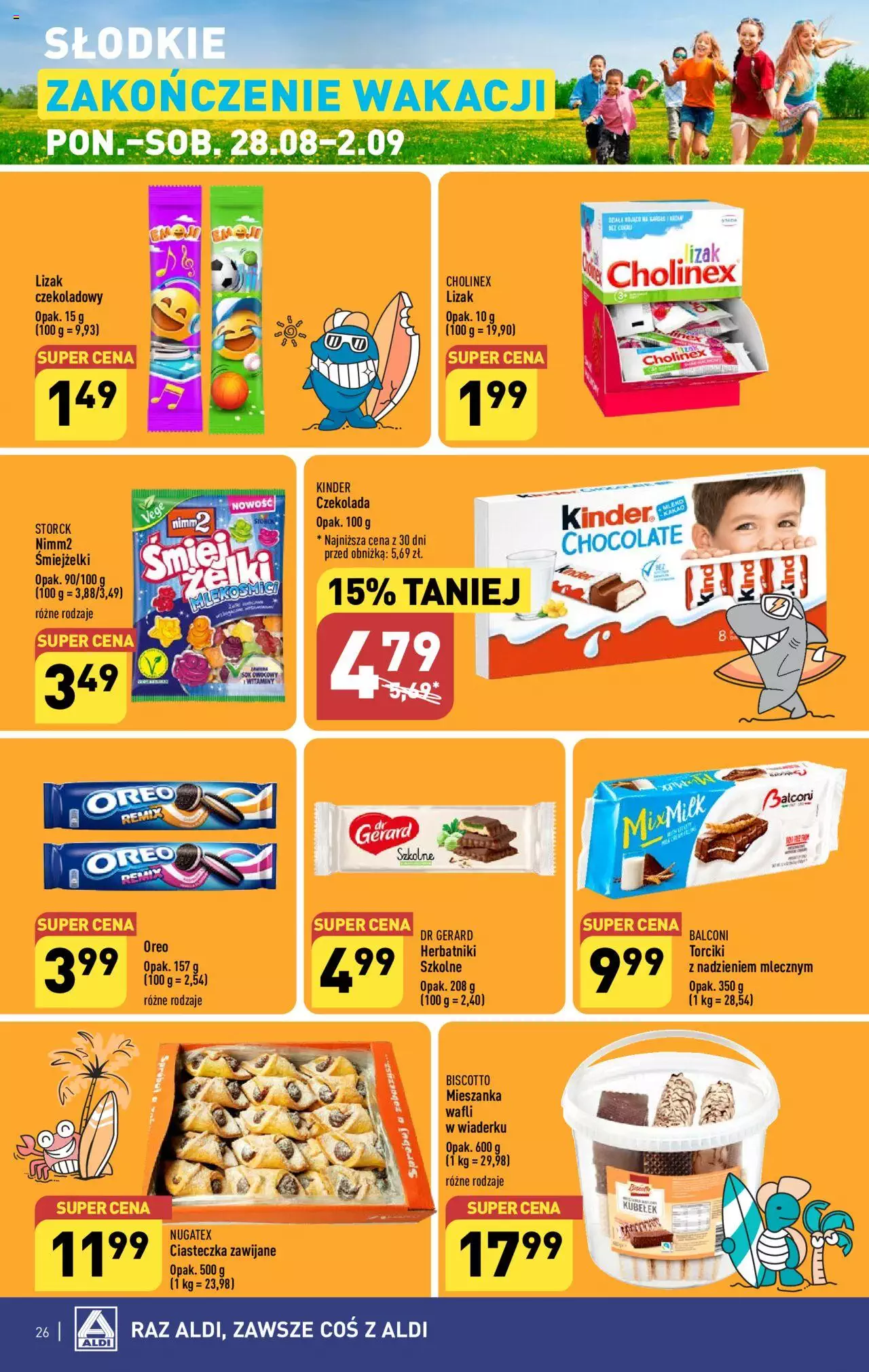 Aldi Gazetka ważna od 28.08.2023 do 02.09.2023 strona 26
