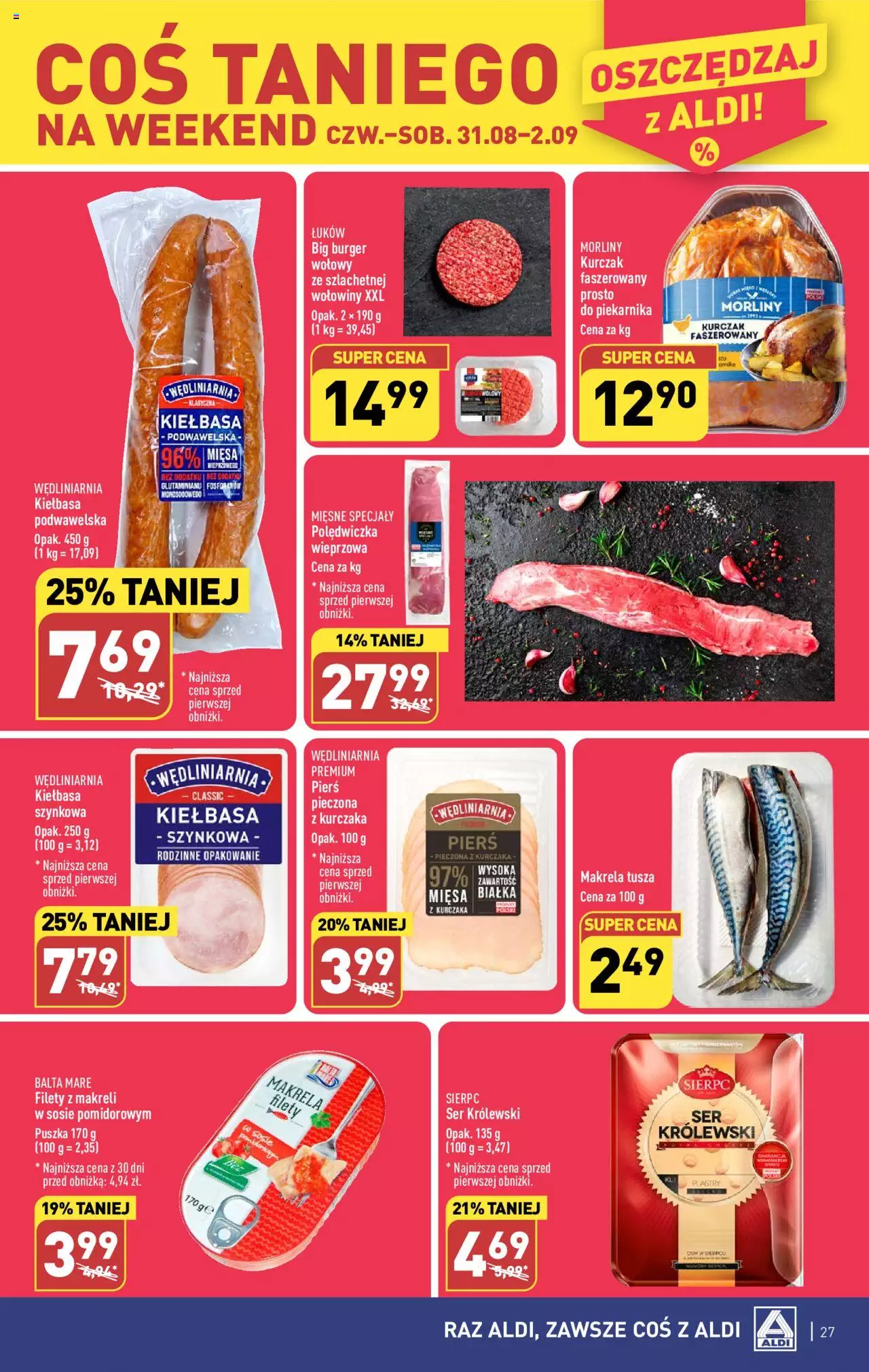 Aldi Gazetka ważna od 28.08.2023 do 02.09.2023 strona 27