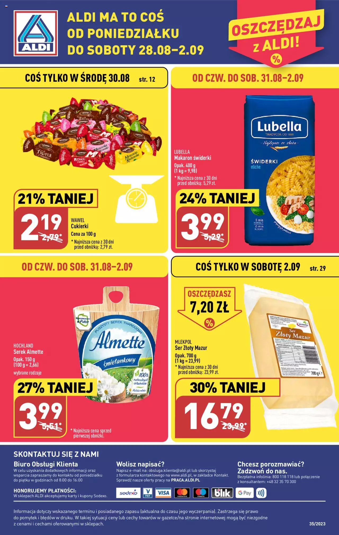 Aldi Gazetka ważna od 28.08.2023 do 02.09.2023 strona 38