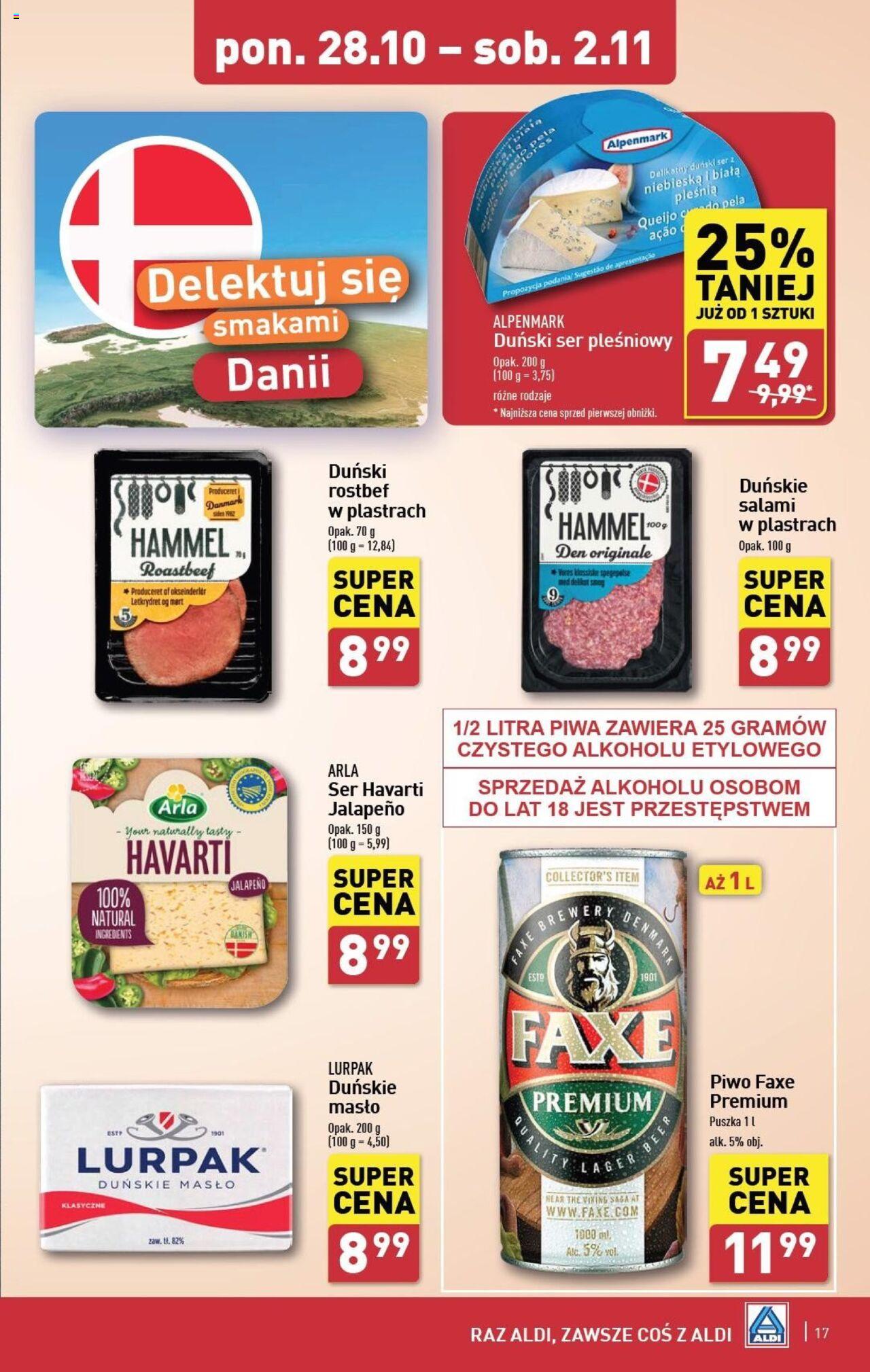 Aldi Gazetka ważna od 28.10.2024 do 02.11.2024 strona 17