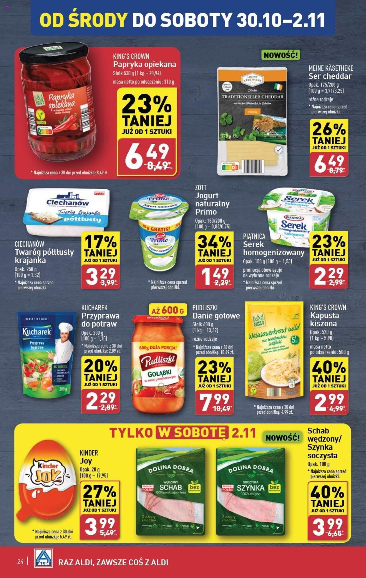 Aldi Gazetka ważna od 28.10.2024 do 02.11.2024 strona 24