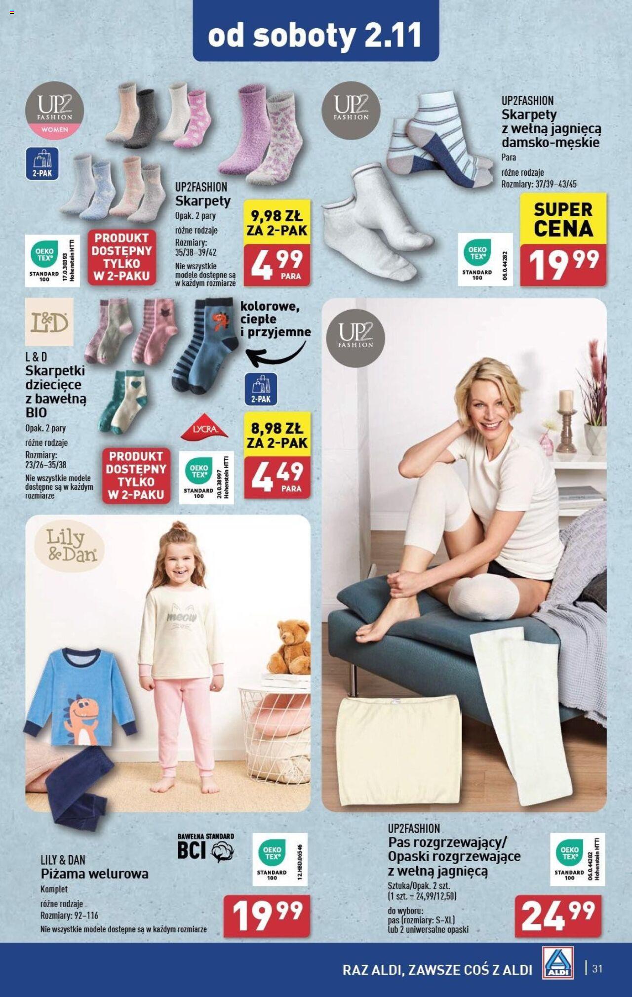 Aldi Gazetka ważna od 28.10.2024 do 02.11.2024 strona 31