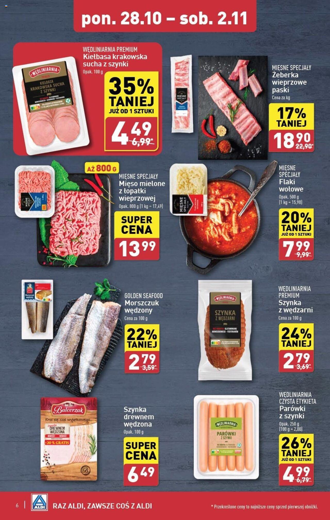 Aldi Gazetka ważna od 28.10.2024 do 02.11.2024 strona 6