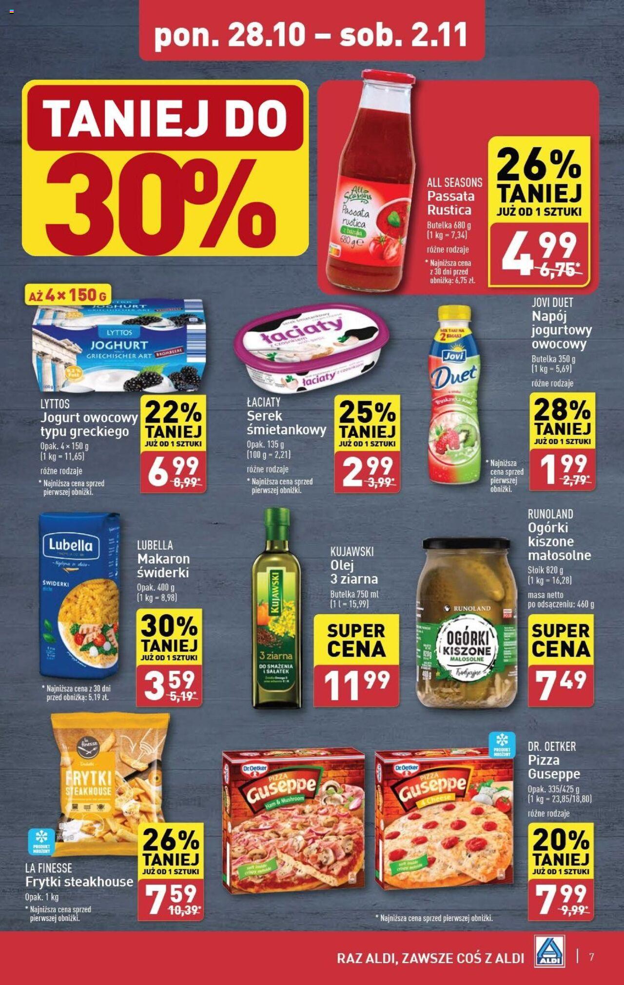 Aldi Gazetka ważna od 28.10.2024 do 02.11.2024 strona 7