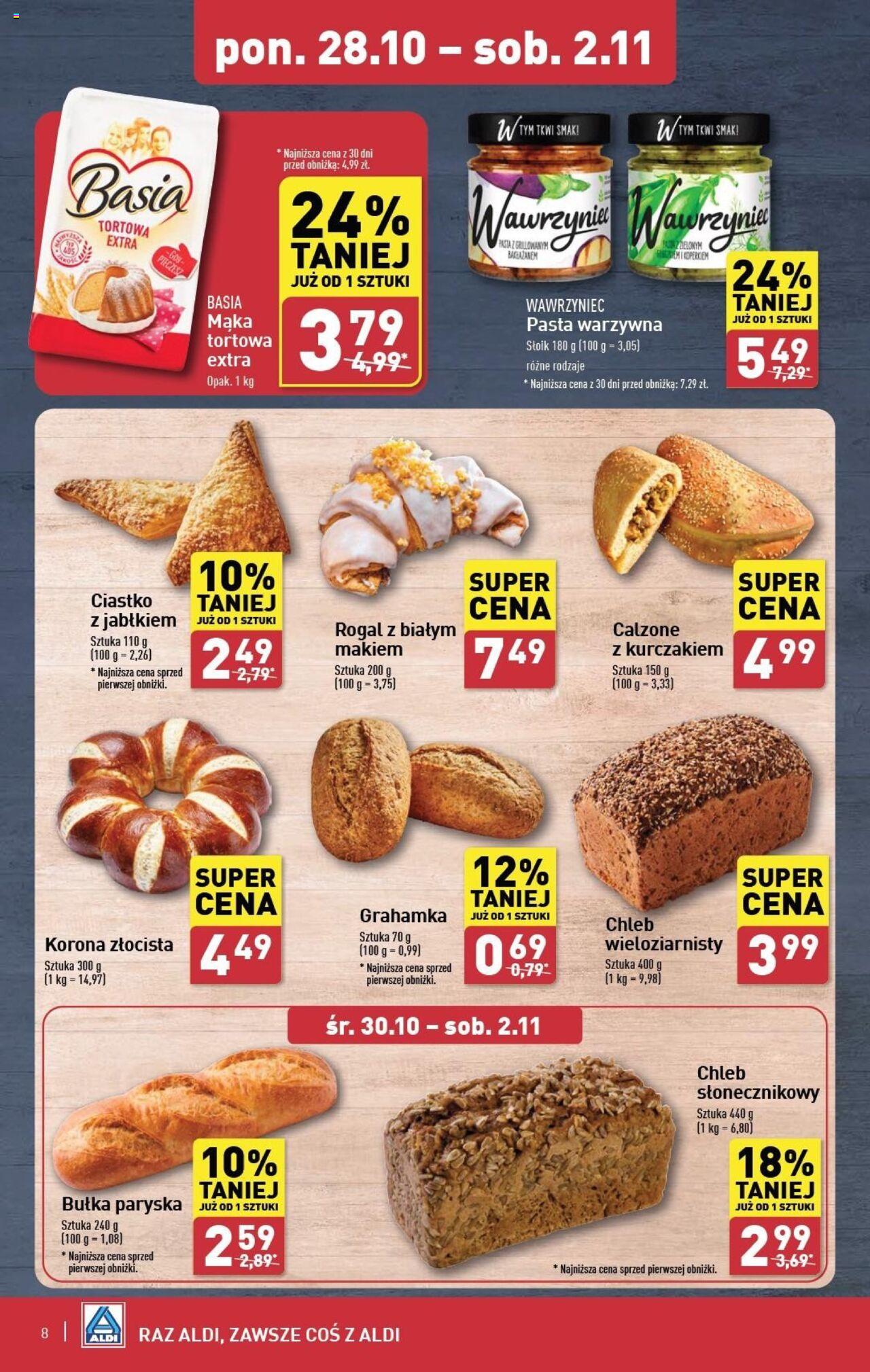 Aldi Gazetka ważna od 28.10.2024 do 02.11.2024 strona 8