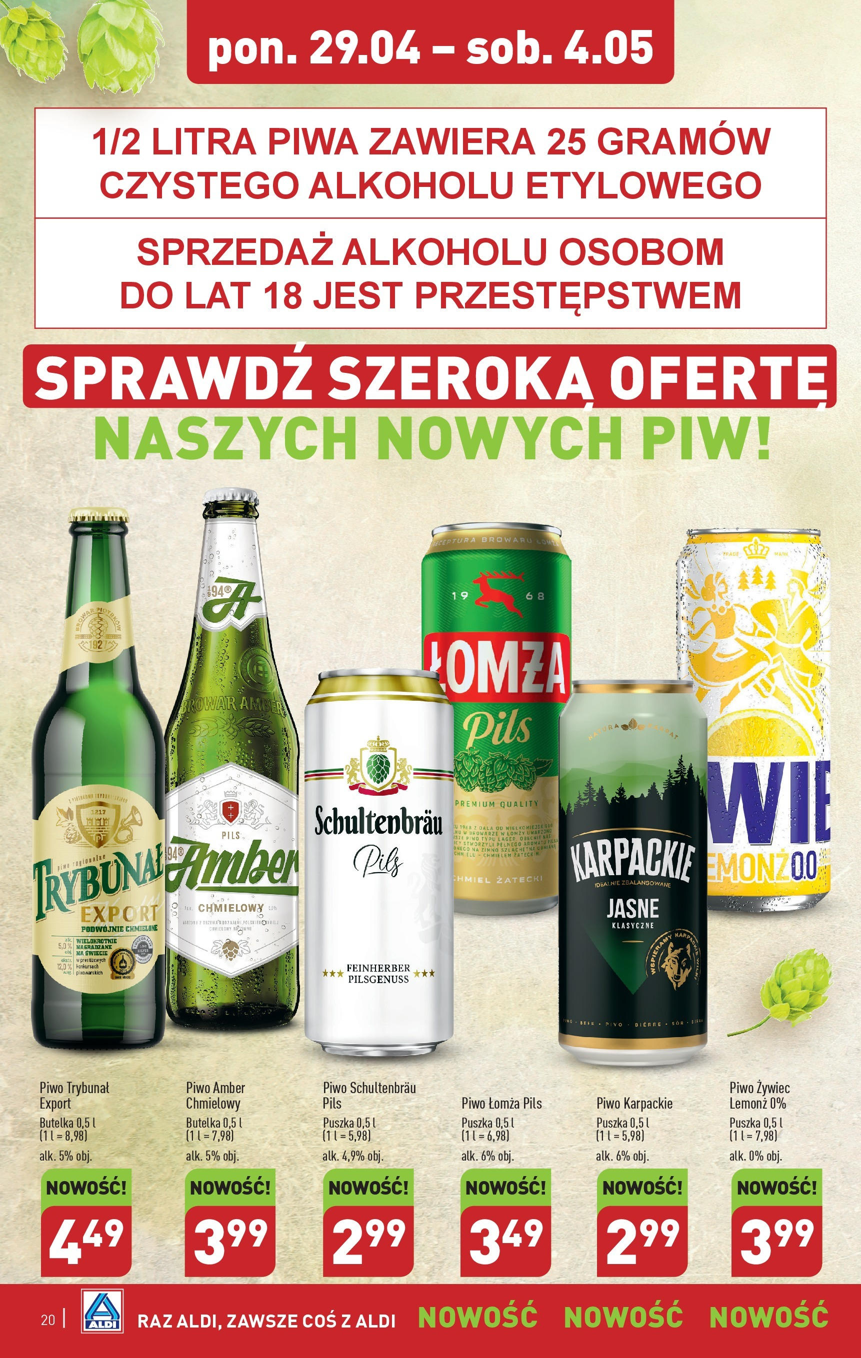 Aldi Gazetka ważna od 29.04.2024 do 04.05.2024 strona 18