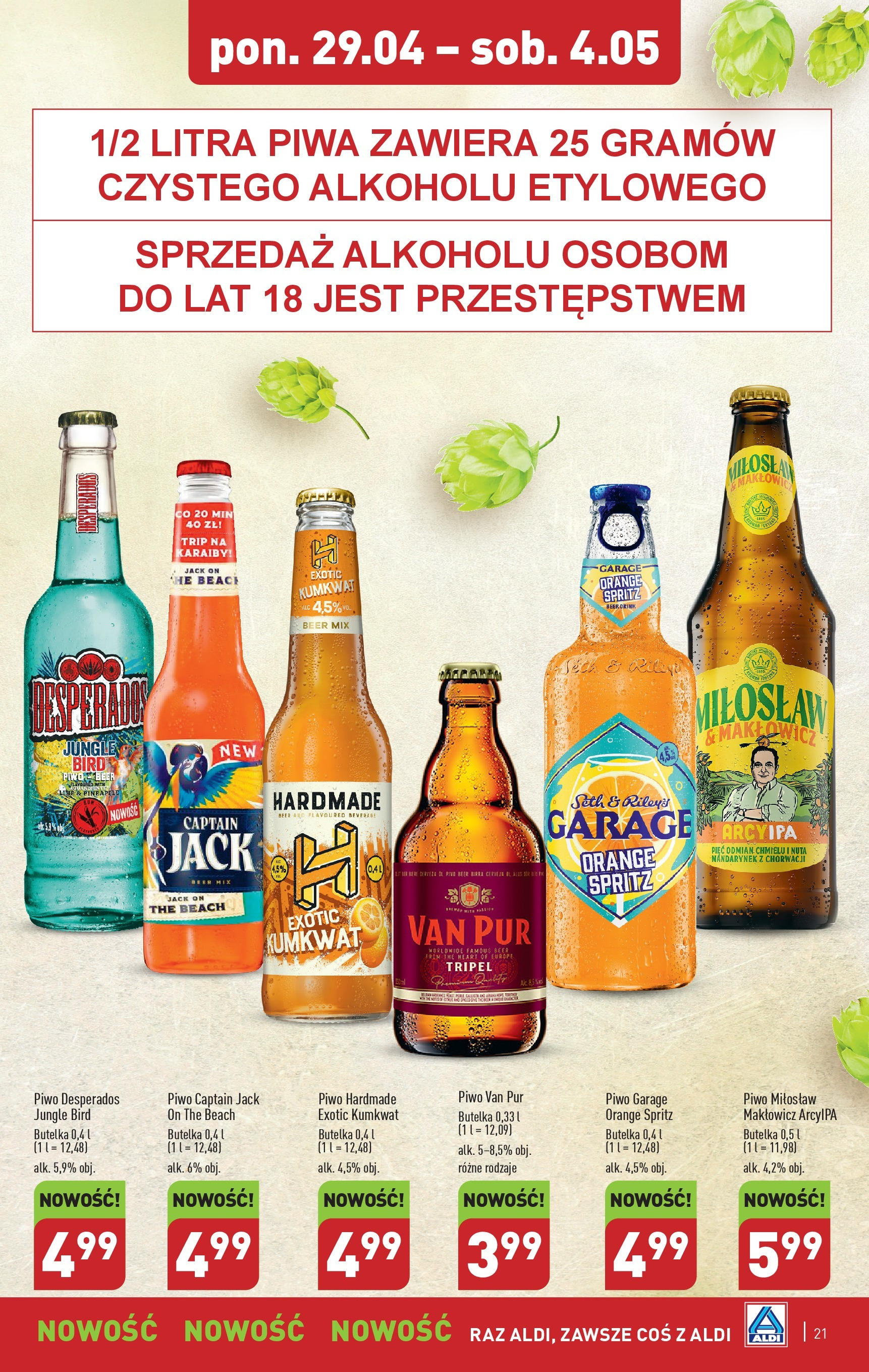 Aldi Gazetka ważna od 29.04.2024 do 04.05.2024 strona 19