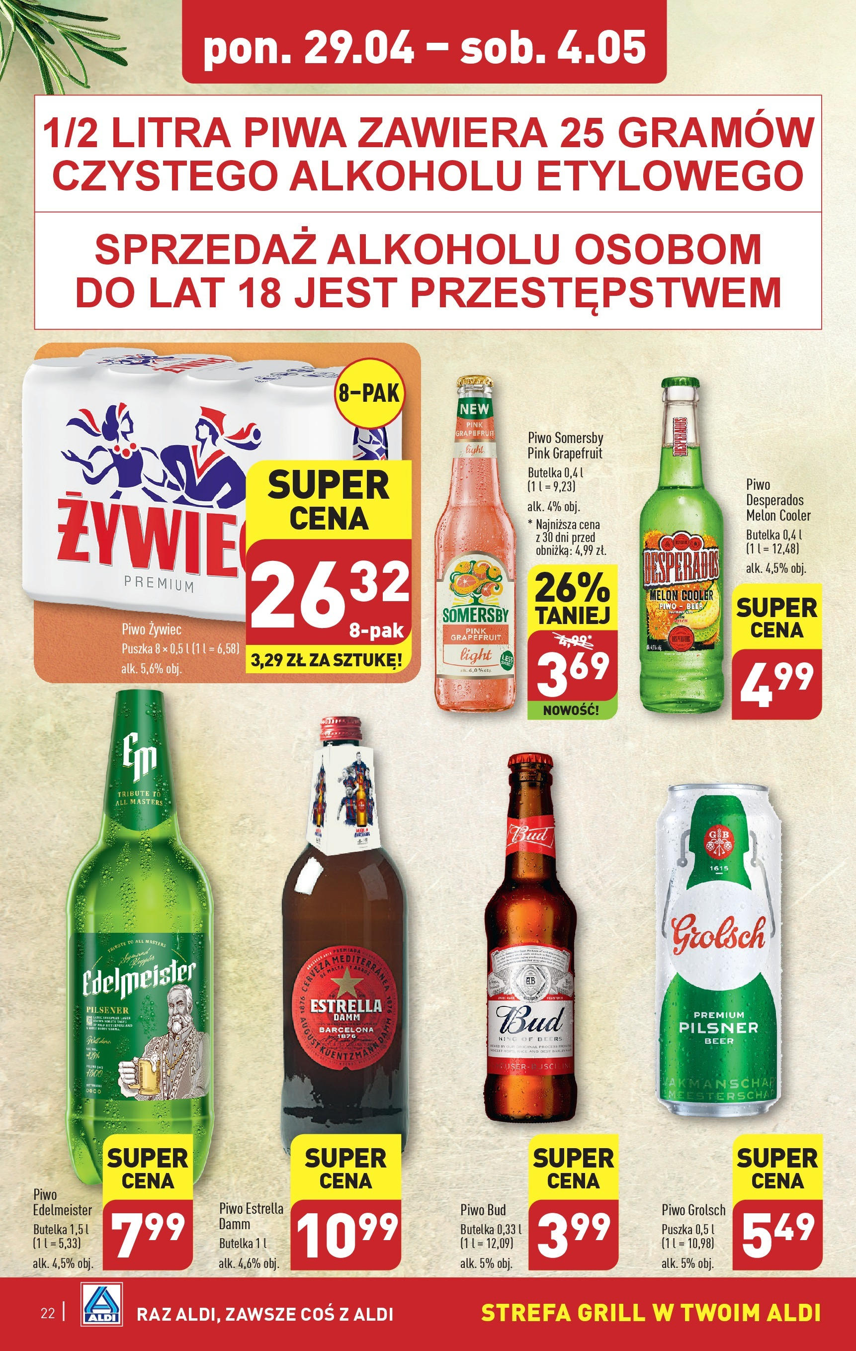 Aldi Gazetka ważna od 29.04.2024 do 04.05.2024 strona 20