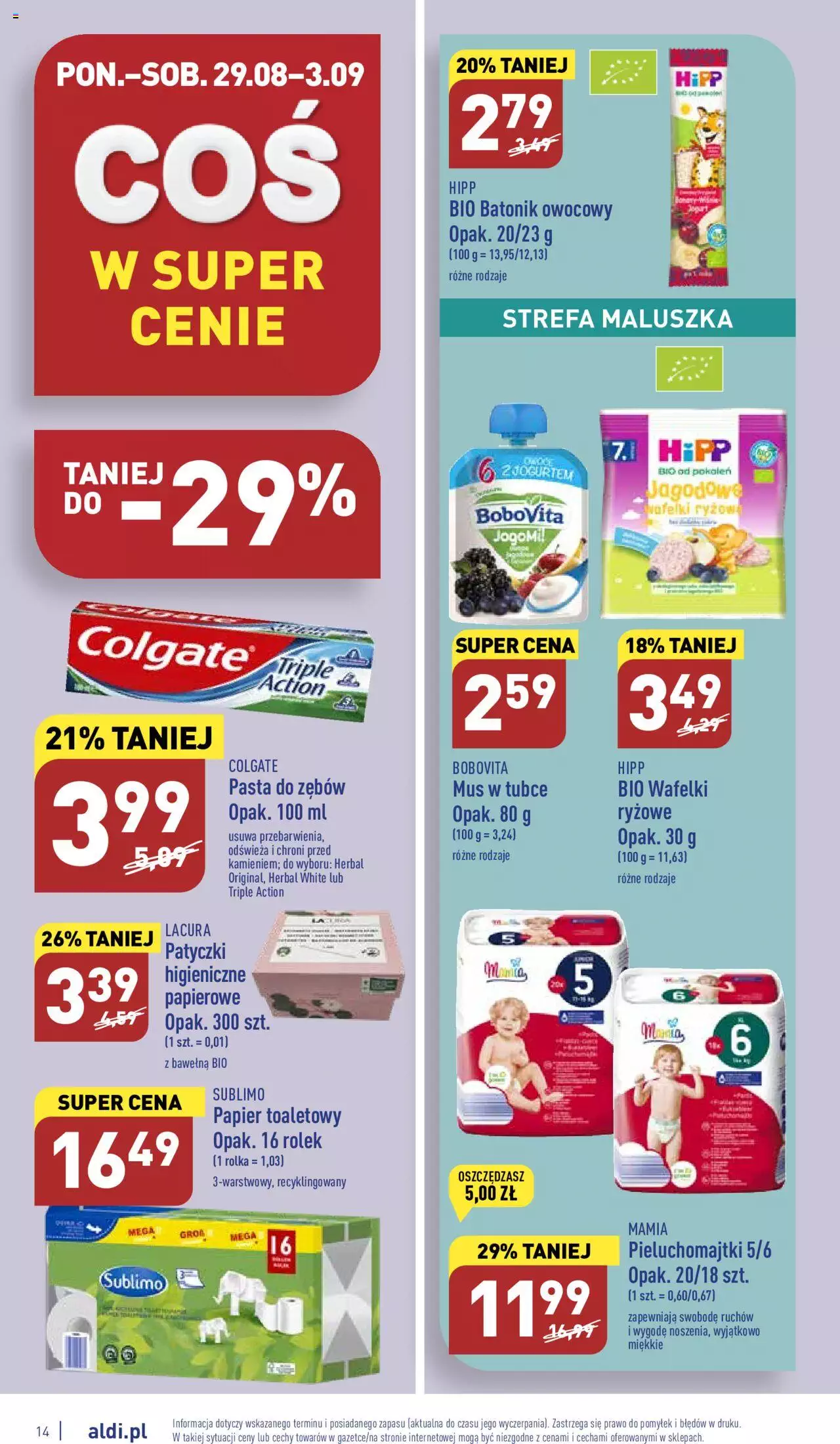 Aldi gazetka ważna od 29.08.2022 do 03.09.2022 strona 14