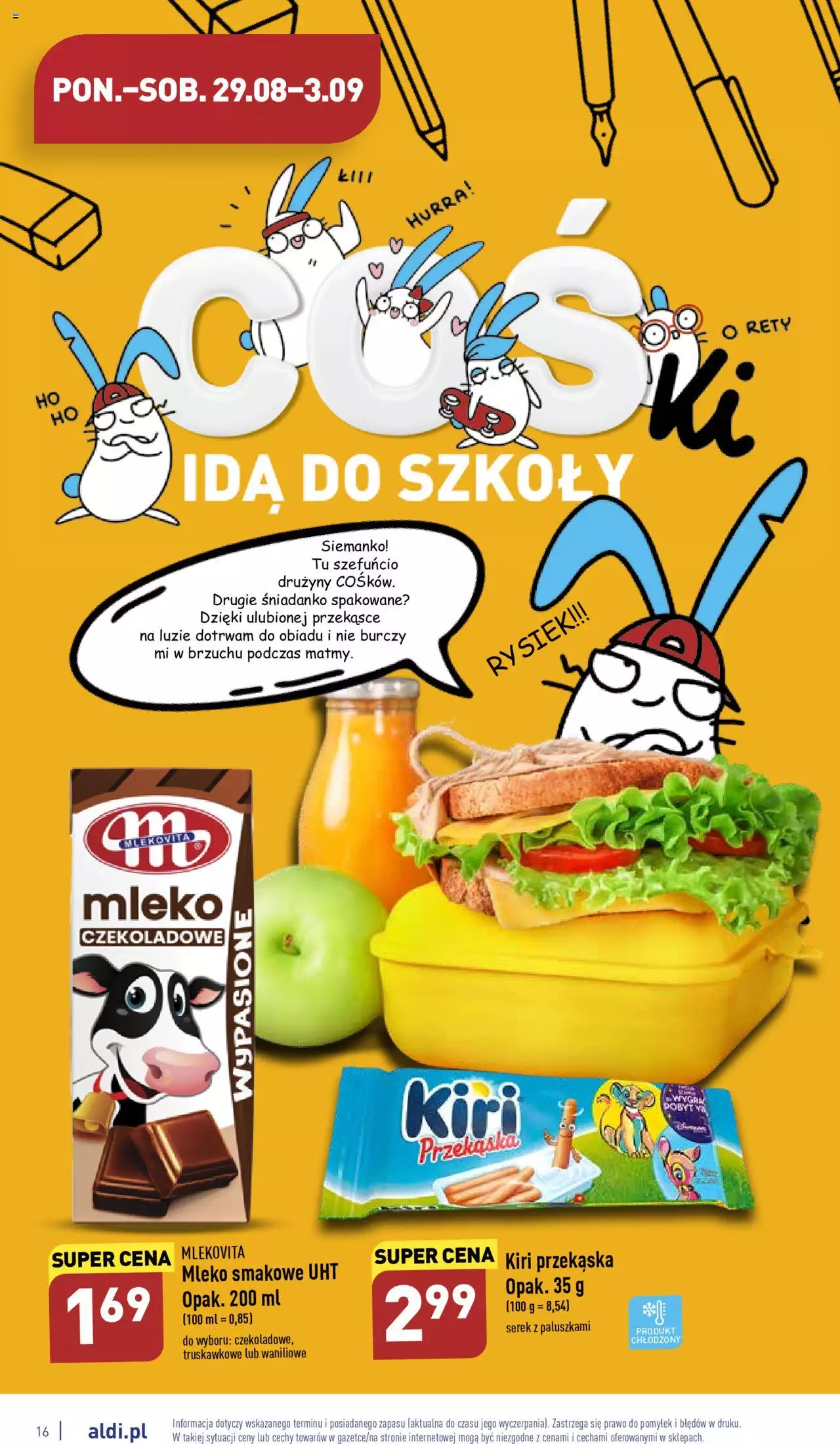 Aldi gazetka ważna od 29.08.2022 do 03.09.2022 strona 16