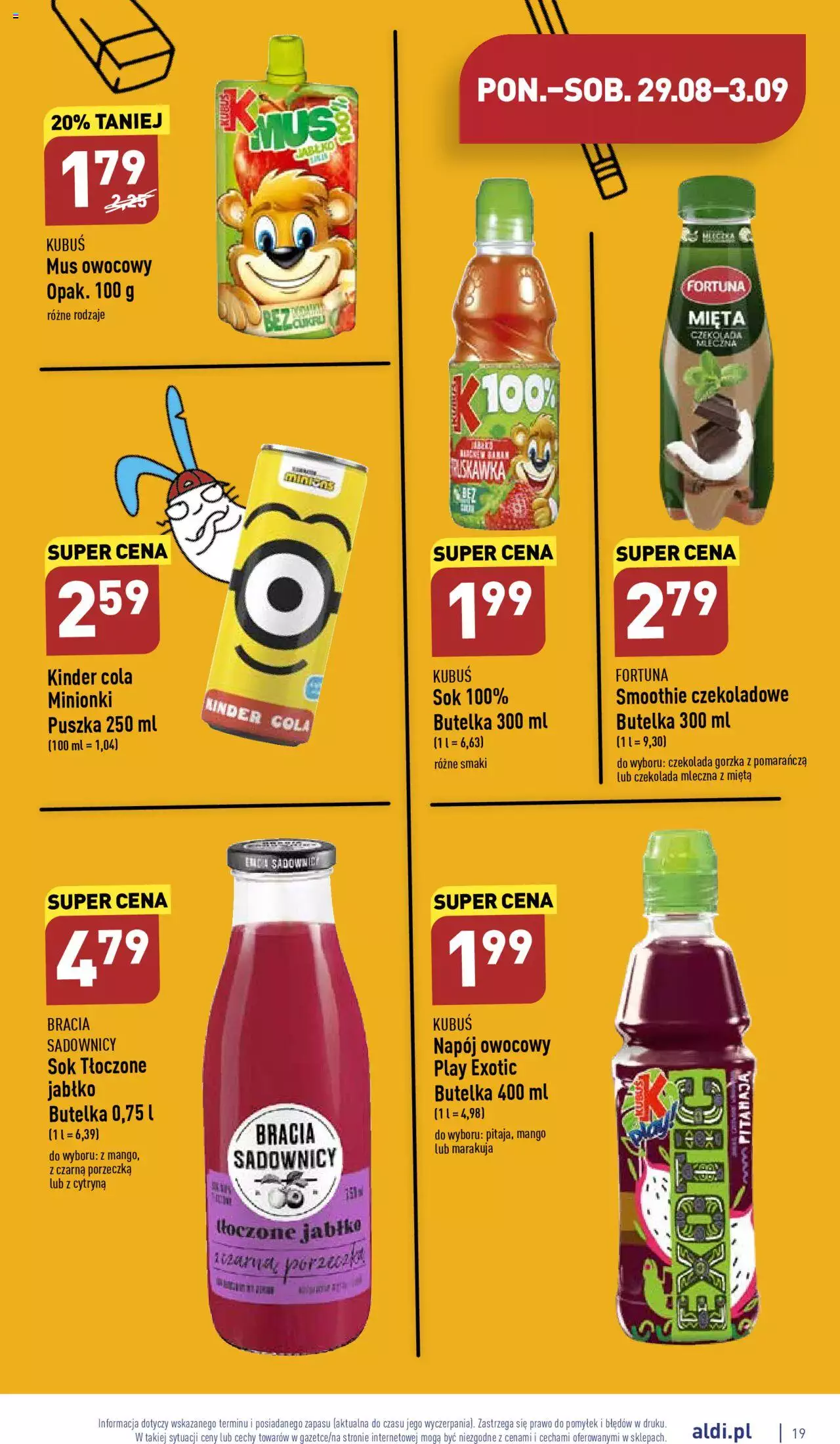 Aldi gazetka ważna od 29.08.2022 do 03.09.2022 strona 19