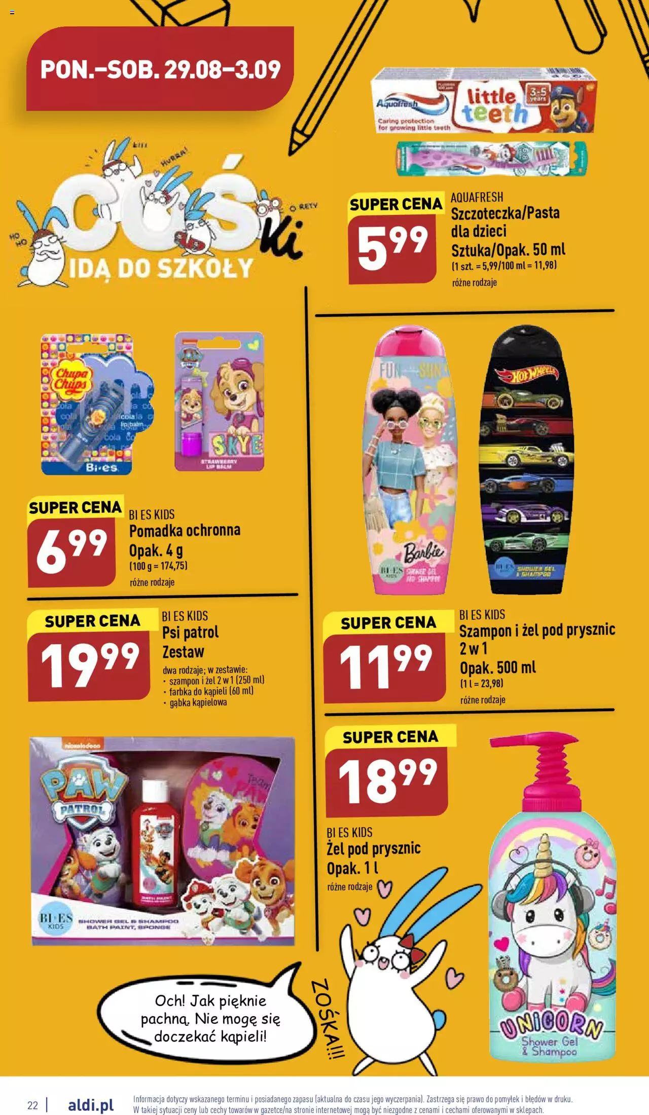 Aldi gazetka ważna od 29.08.2022 do 03.09.2022 strona 22