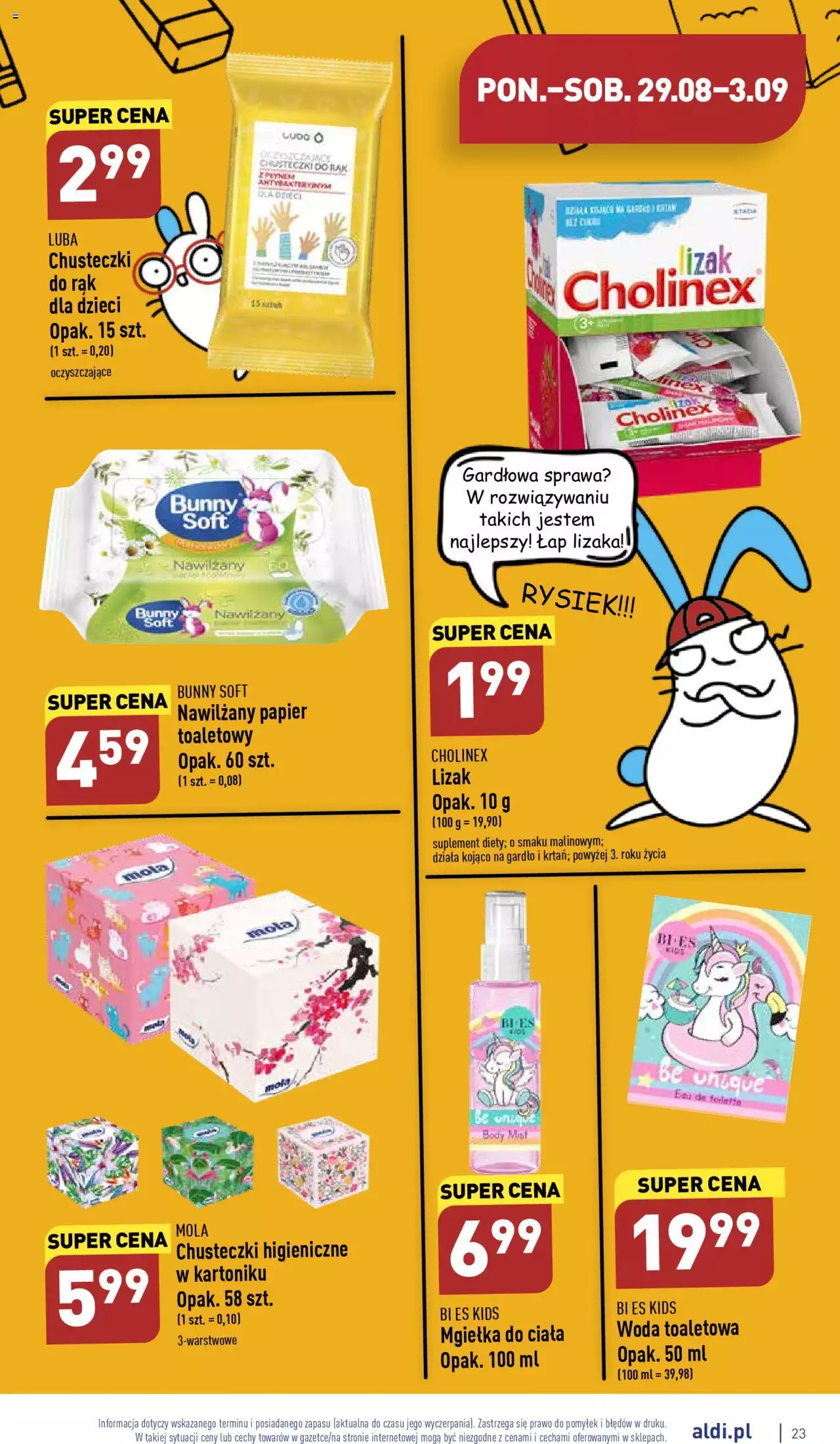 Aldi gazetka ważna od 29.08.2022 do 03.09.2022 strona 23