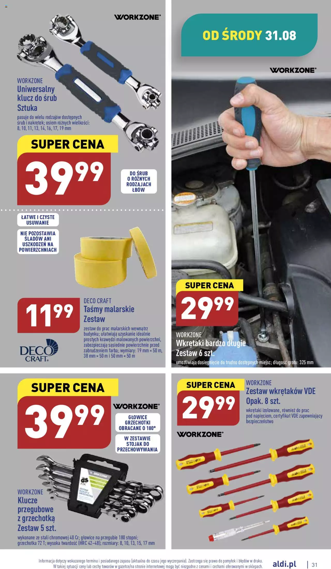 Aldi gazetka ważna od 29.08.2022 do 03.09.2022 strona 31
