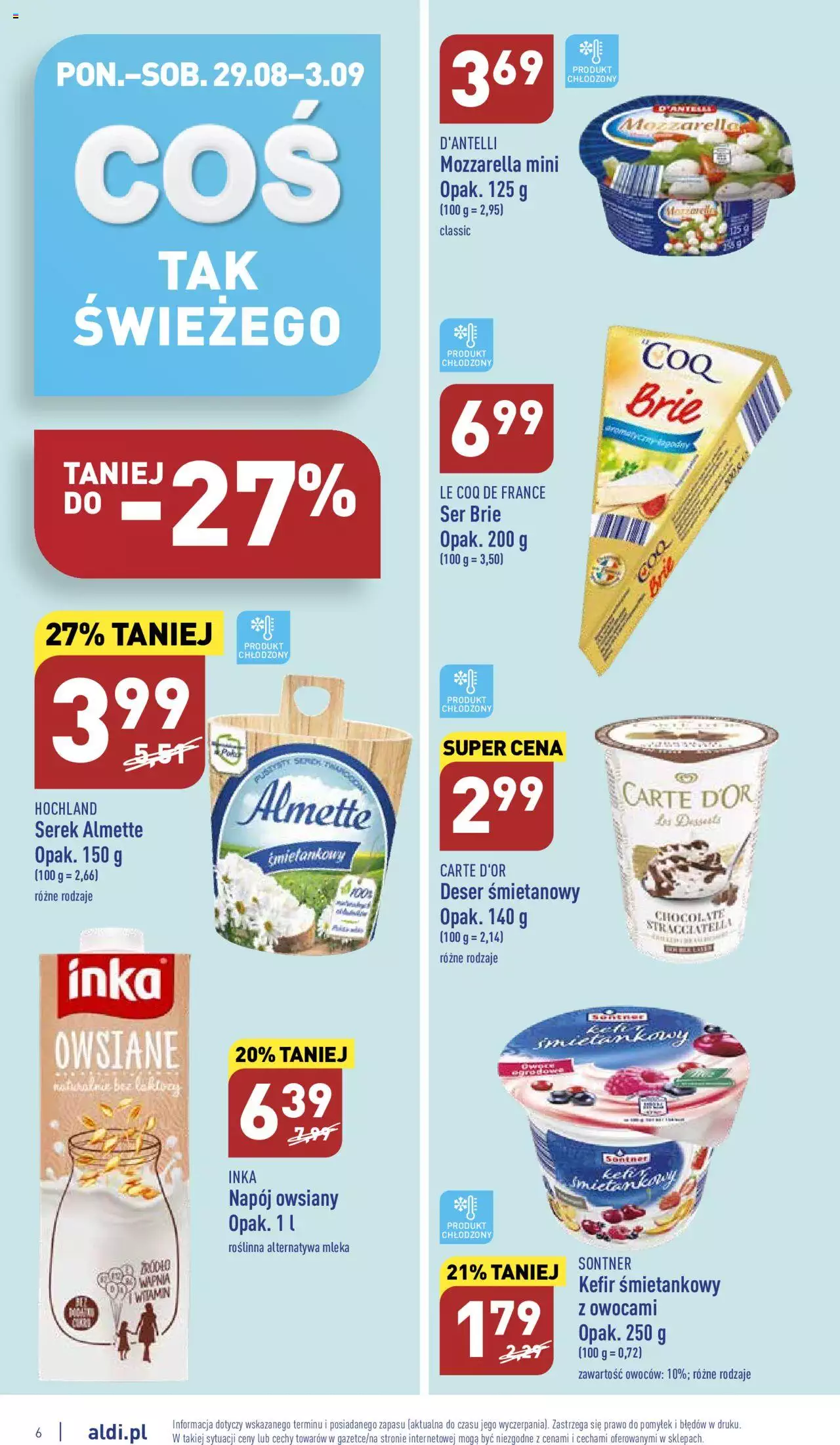 Aldi gazetka ważna od 29.08.2022 do 03.09.2022 strona 6