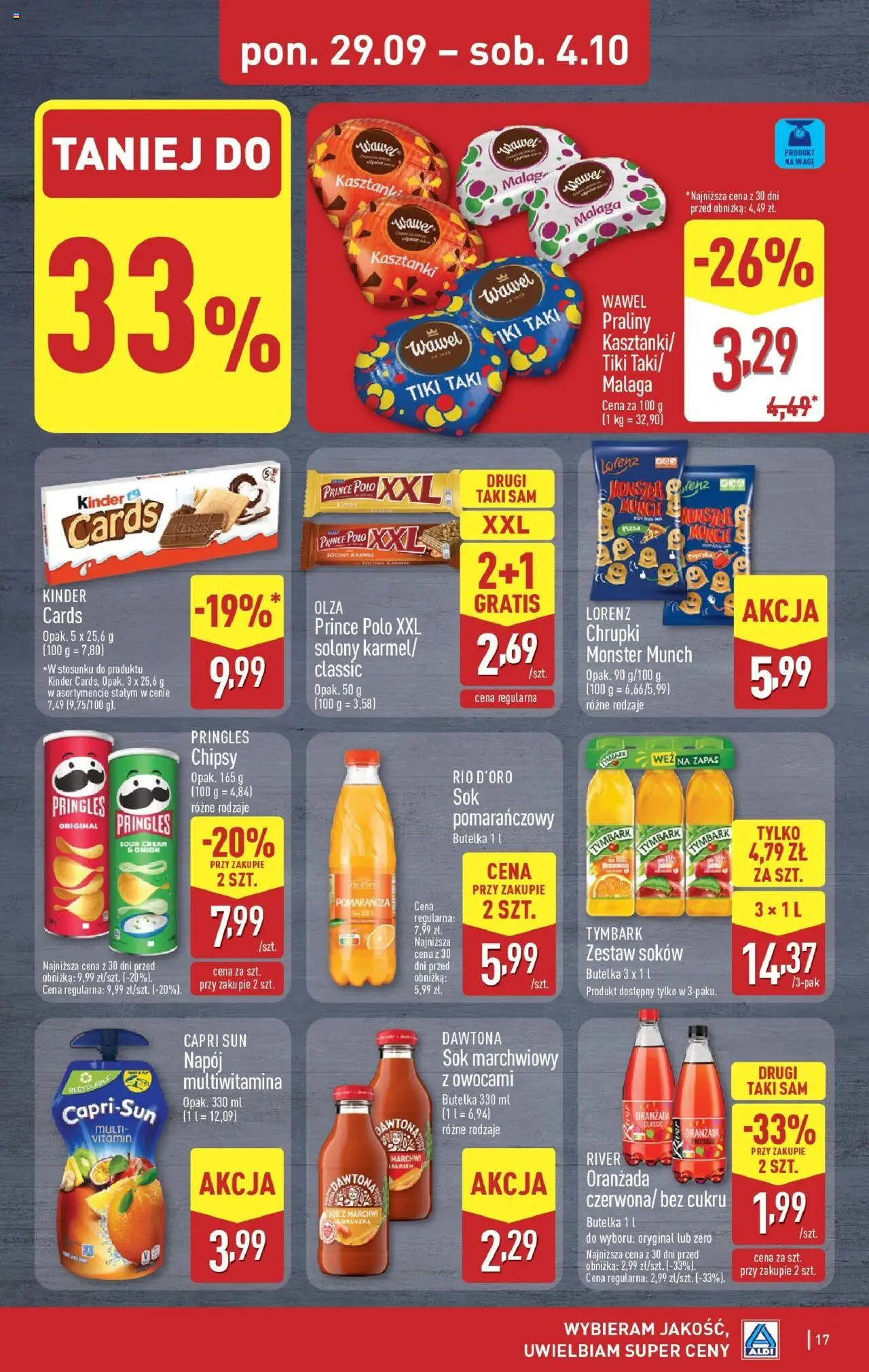 Aldi Gazetka ważna od 29.09.2025 do 04.10.2025 strona 17
