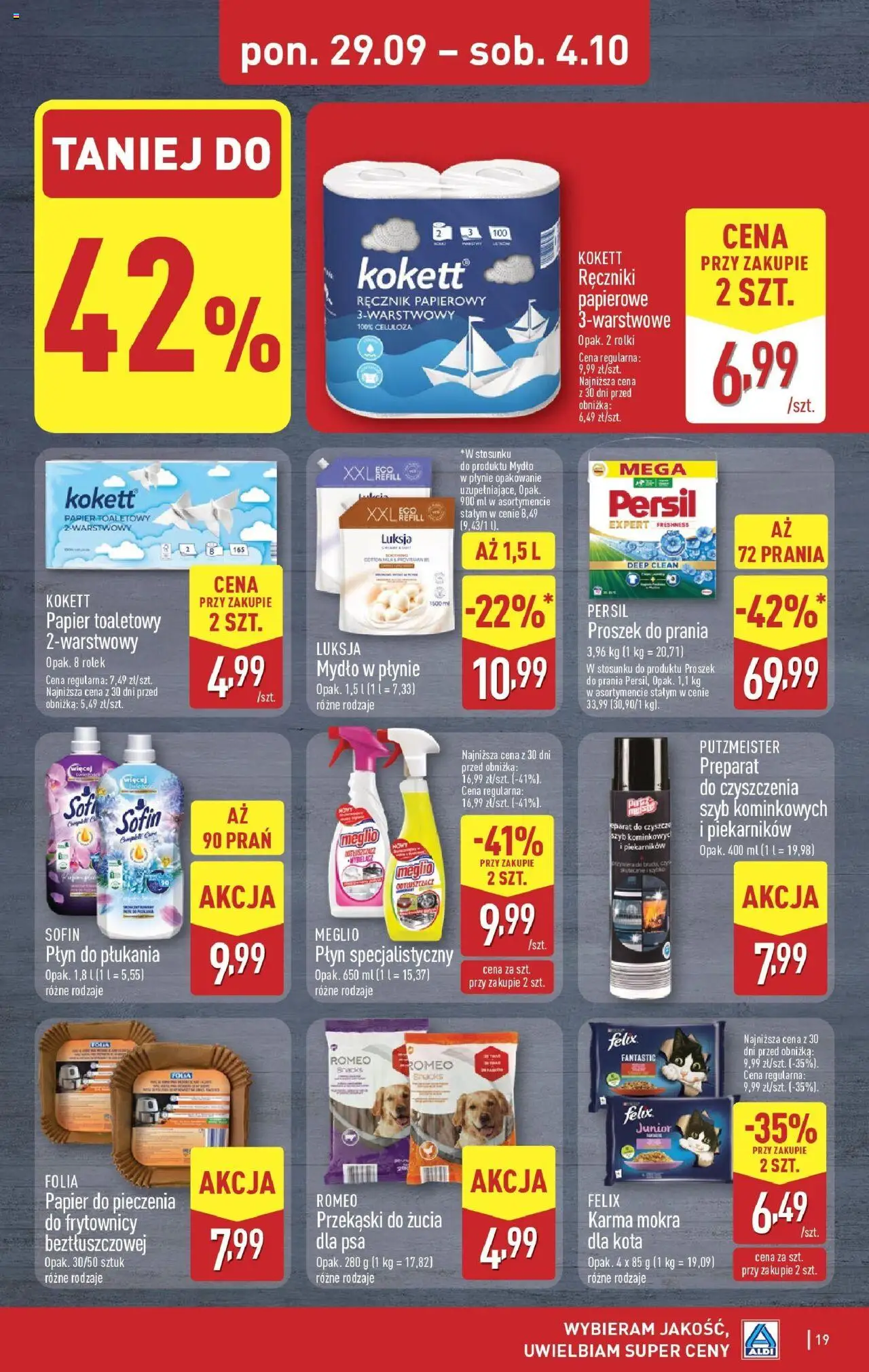 Aldi Gazetka ważna od 29.09.2025 do 04.10.2025 strona 19