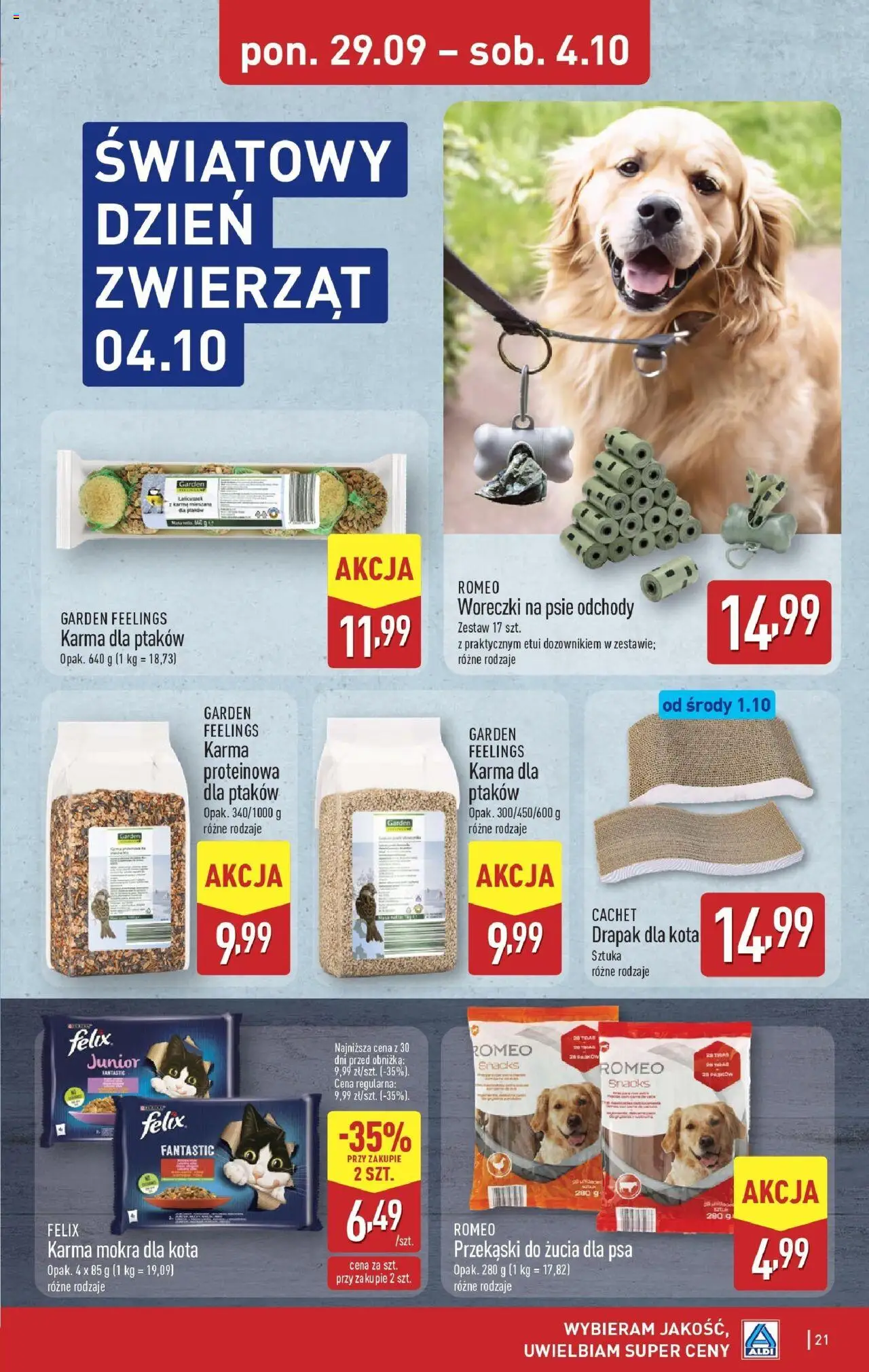 Aldi Gazetka ważna od 29.09.2025 do 04.10.2025 strona 21