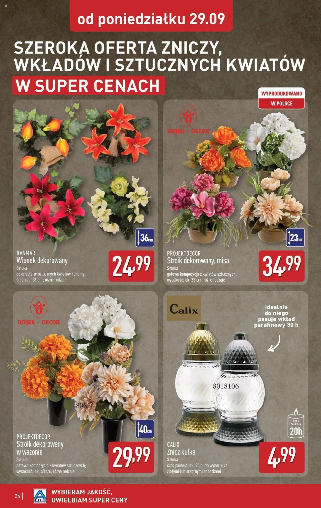 Aldi Gazetka ważna od 29.09.2025 do 04.10.2025 strona 24