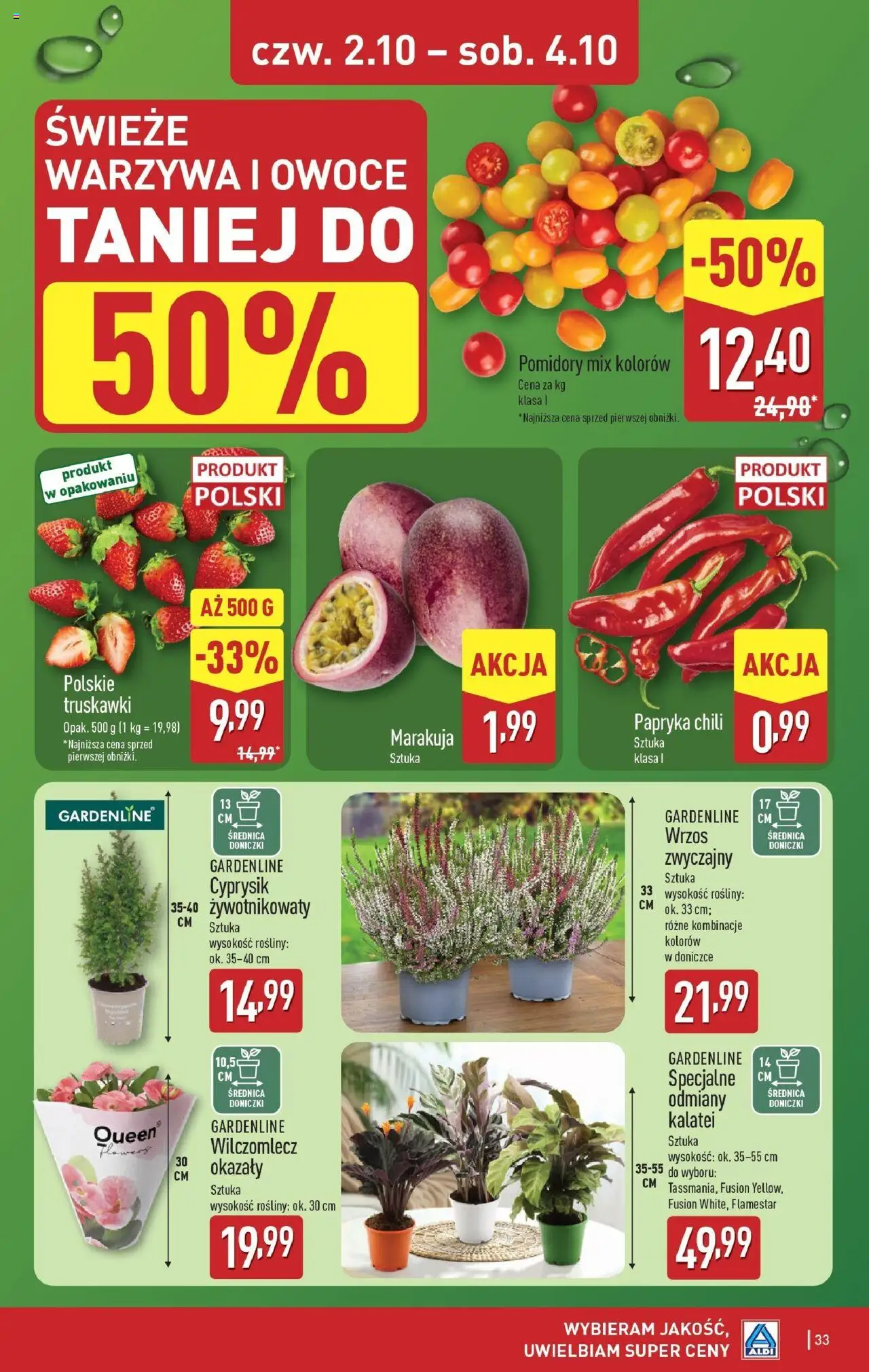 Aldi Gazetka ważna od 29.09.2025 do 04.10.2025 strona 33