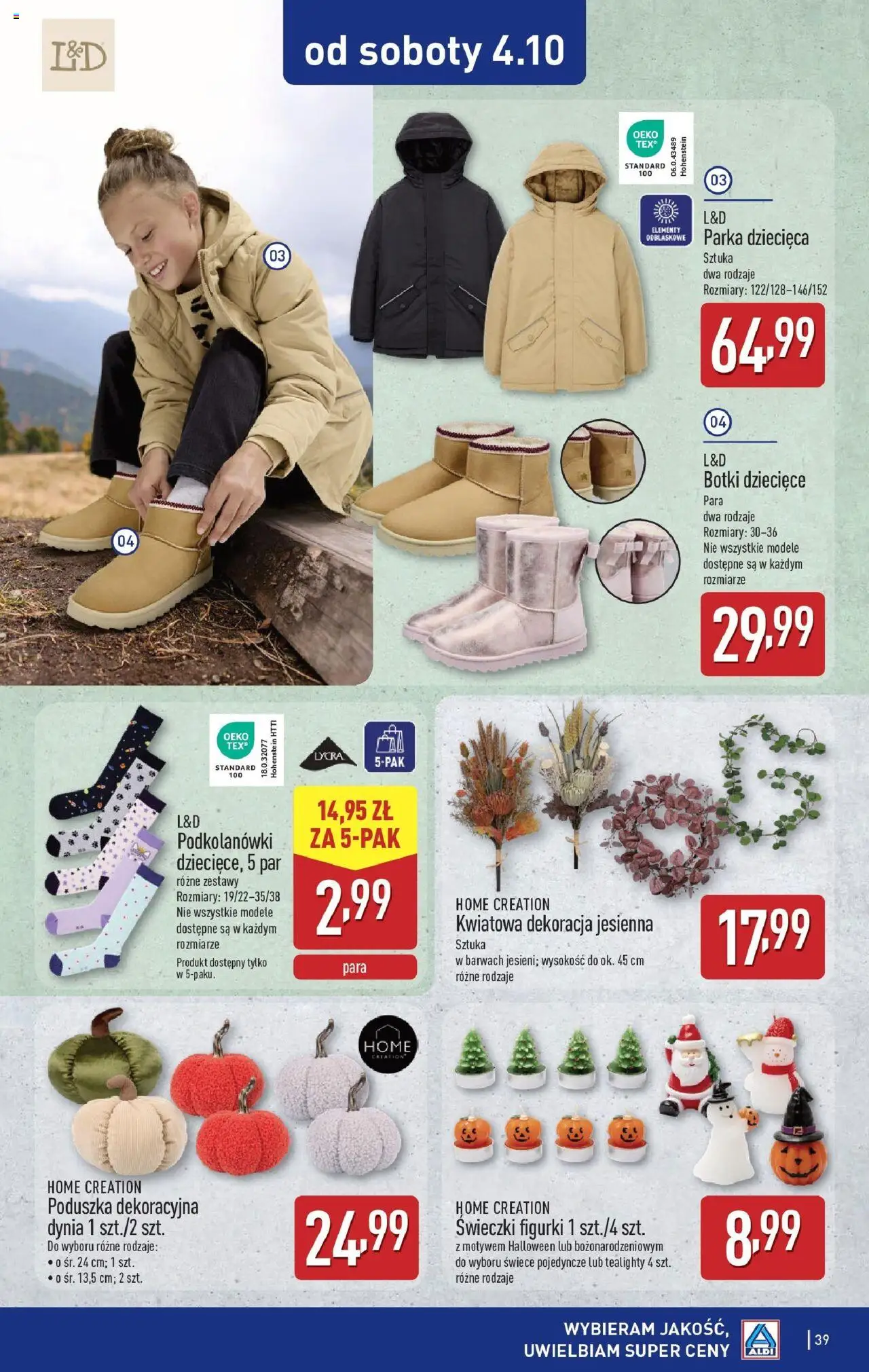 Aldi Gazetka ważna od 29.09.2025 do 04.10.2025 strona 39