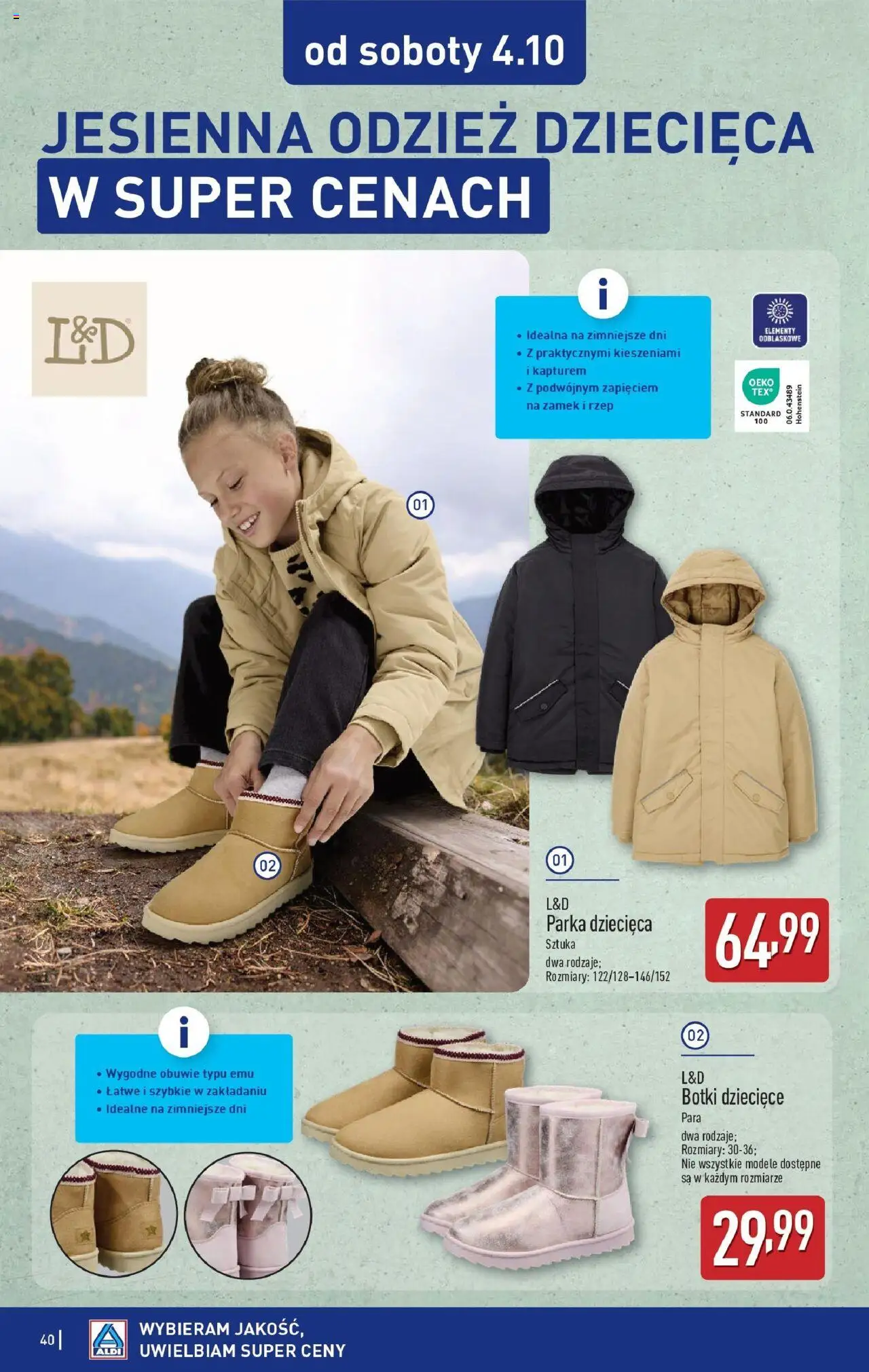 Aldi Gazetka ważna od 29.09.2025 do 04.10.2025 strona 40