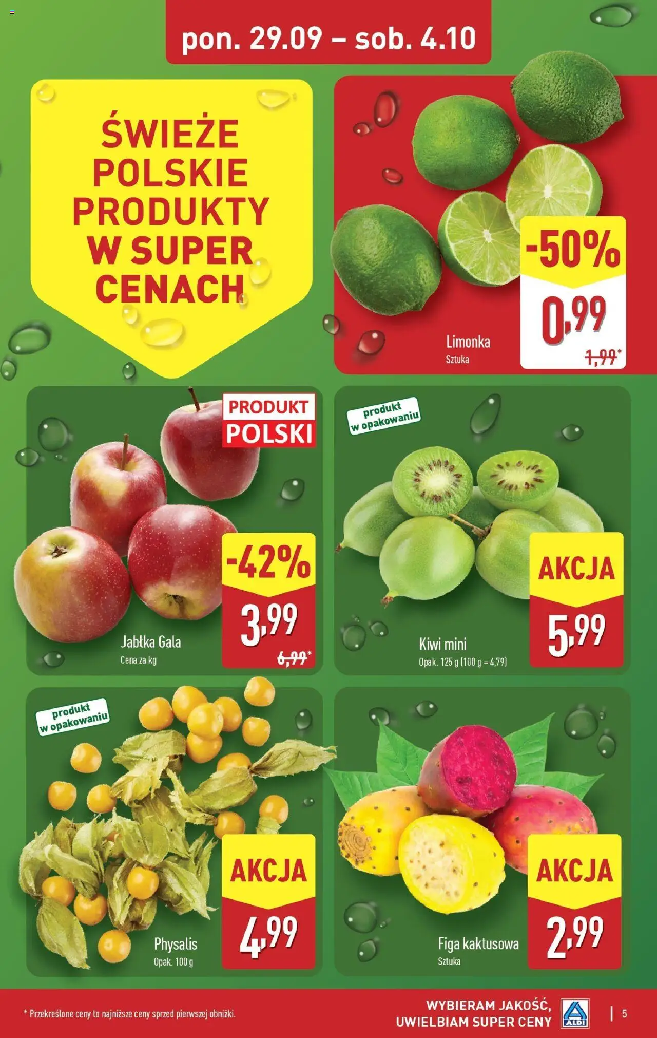 Aldi Gazetka ważna od 29.09.2025 do 04.10.2025 strona 5