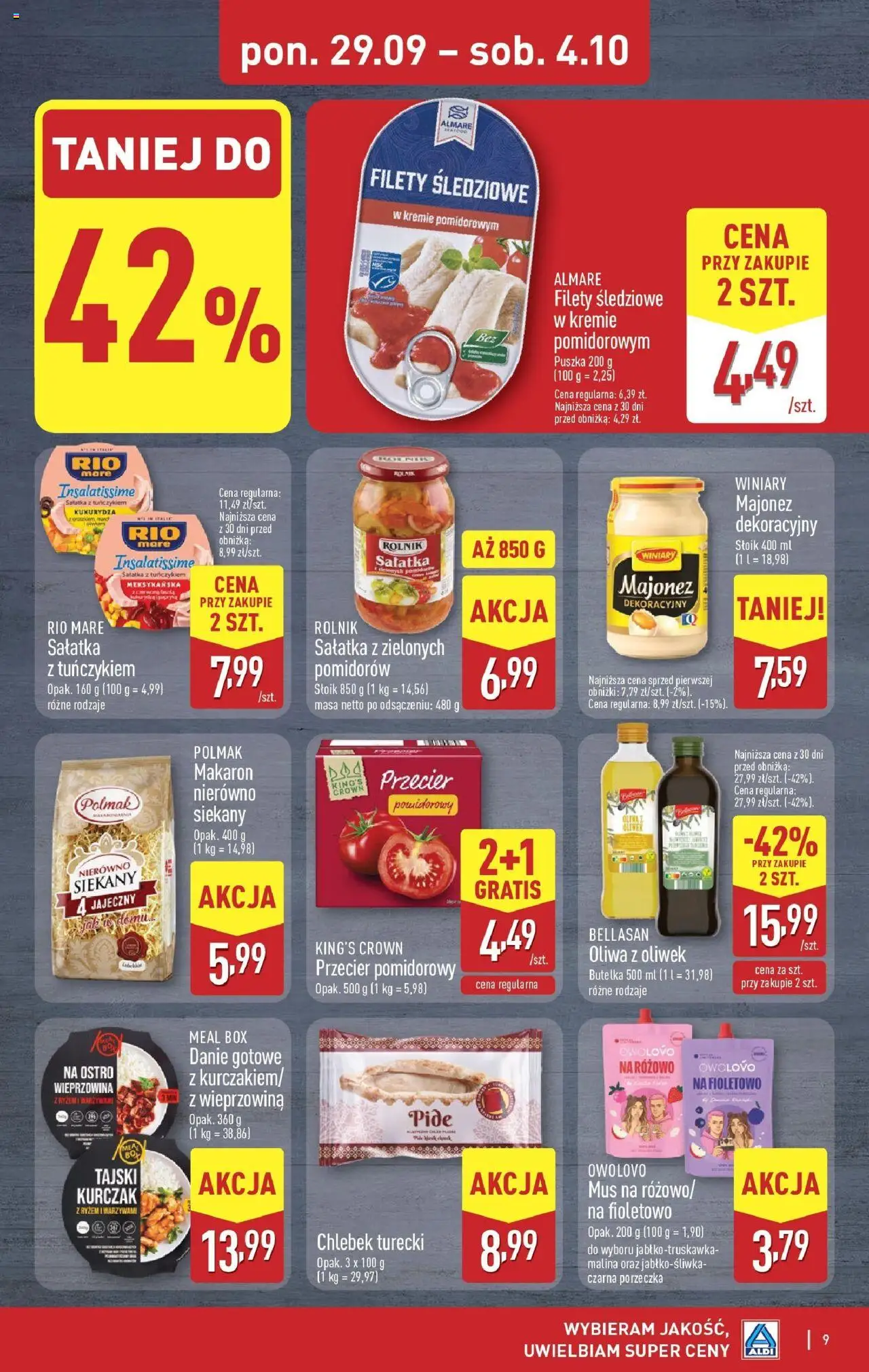 Aldi Gazetka ważna od 29.09.2025 do 04.10.2025 strona 9