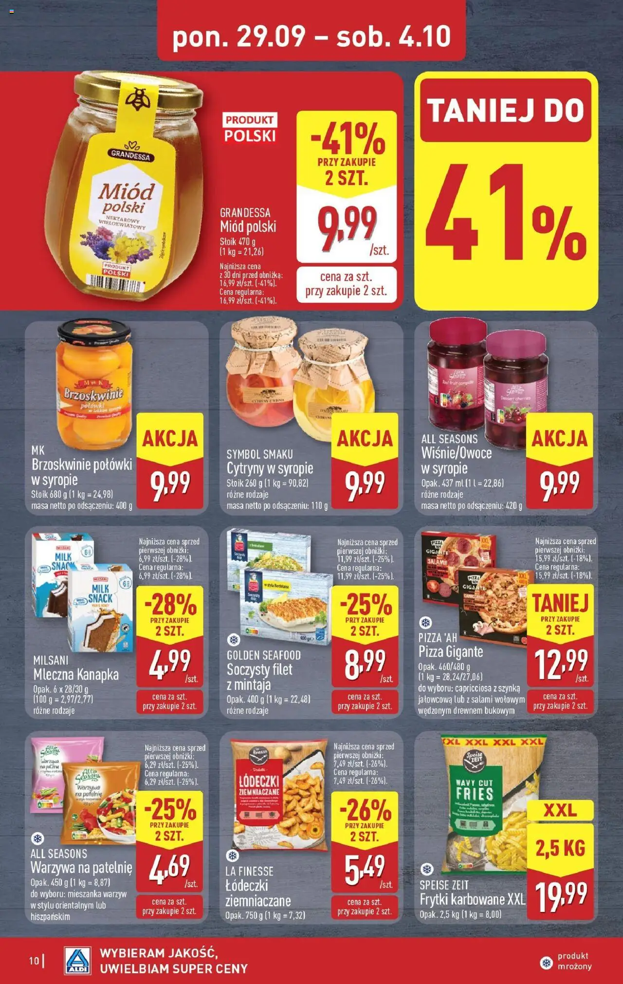 Aldi Gazetka ważna od 29.09.2025 do 04.10.2025 strona 10
