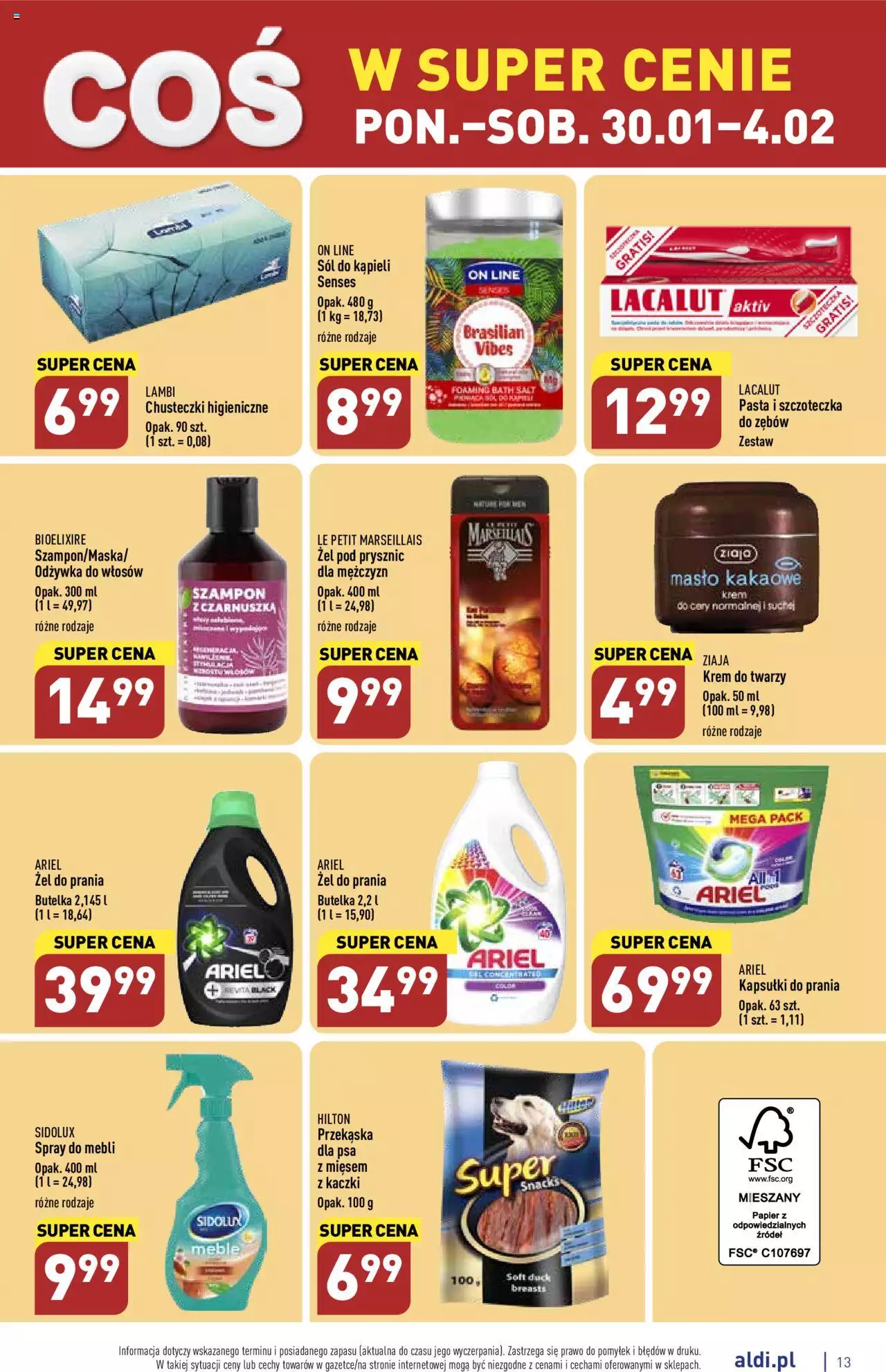 Aldi gazetka ważna od 30.01.2023 do 04.02.2023 strona 13